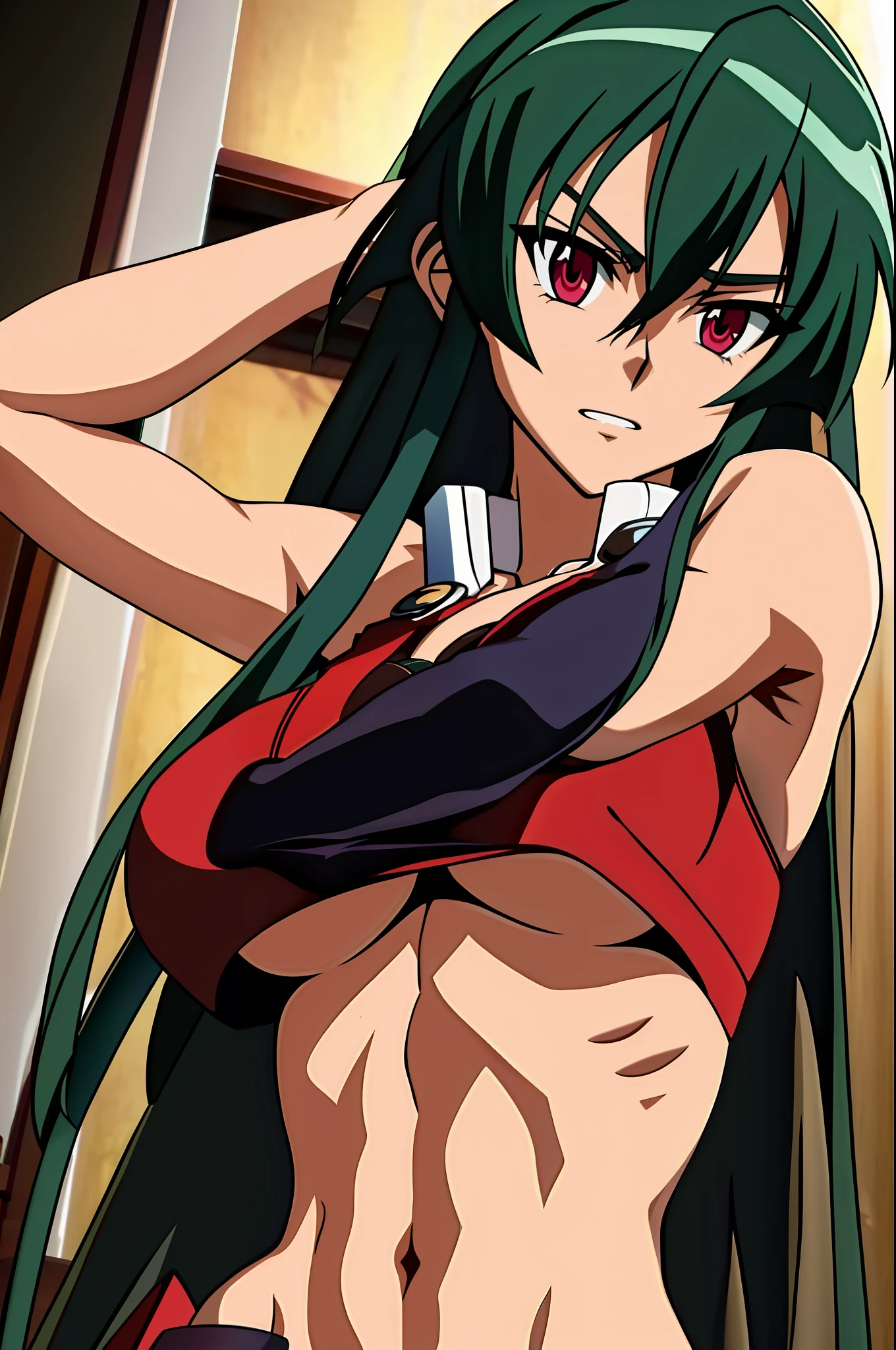 Akame (akame ga kill), underboob, axila