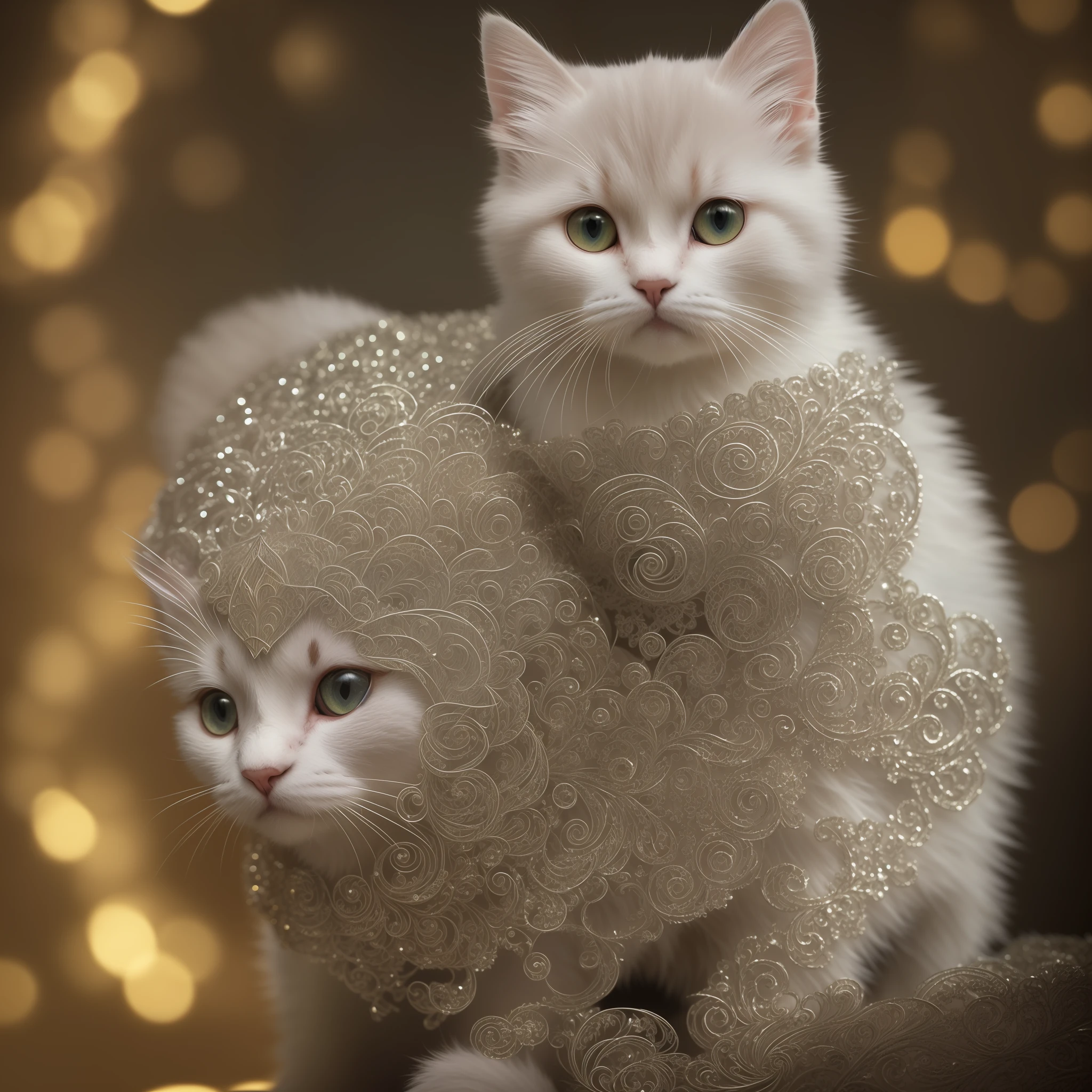 russian kitten, ([tail | detailed wire]:1.3), (intricate details), hdr, (intricate details, hyperdetailed:1.4), 4k textures, soft cinematic light, photolab, hdr, intricate, elegant, cinematic shot, vignette, centered