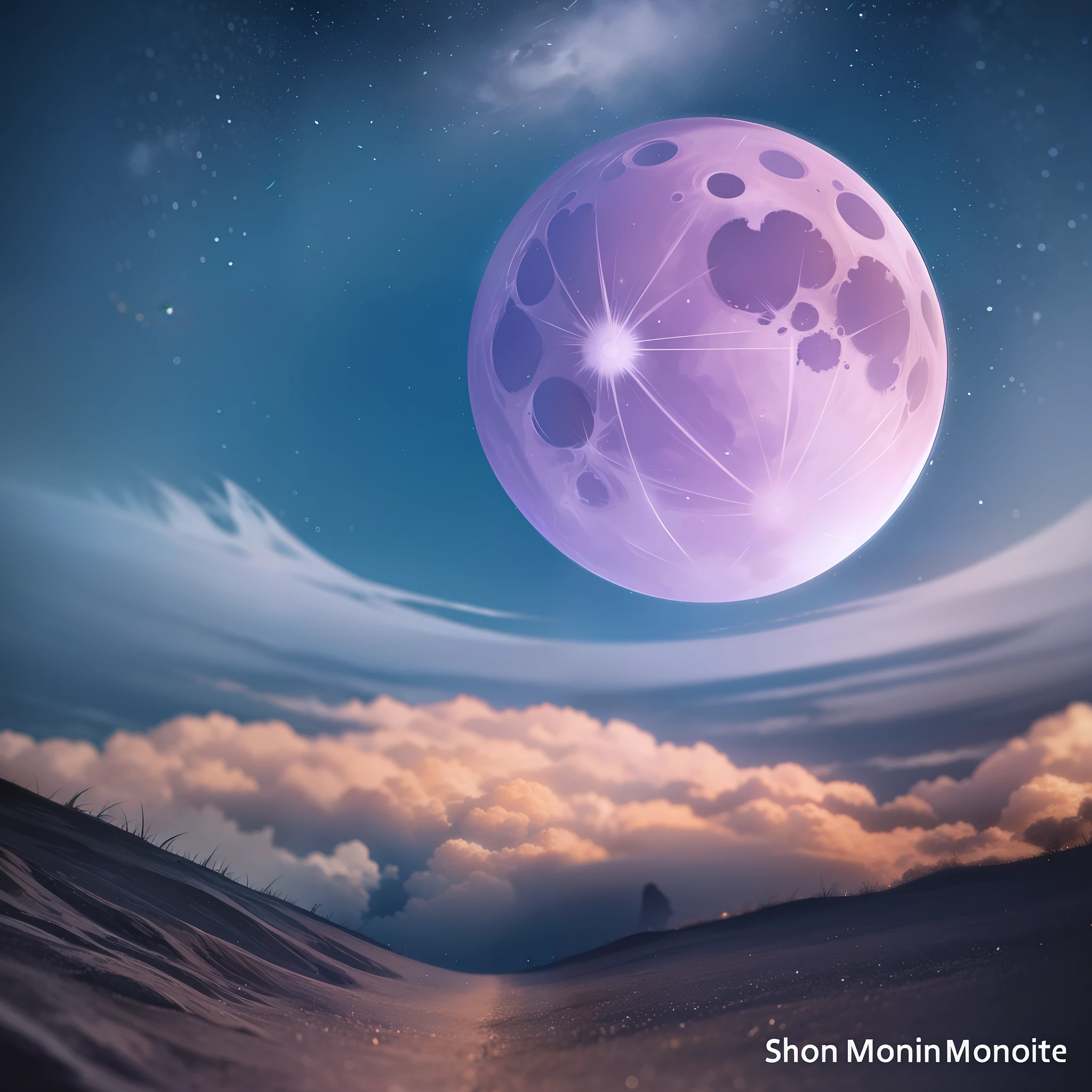 Spirits entering the moon, great quality, 8k