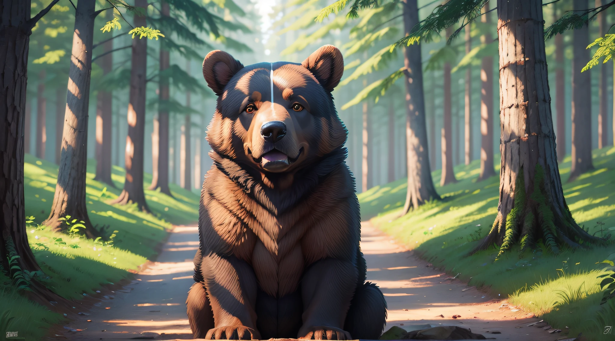 Dog Bear Ridge, Forest --auto --s2
