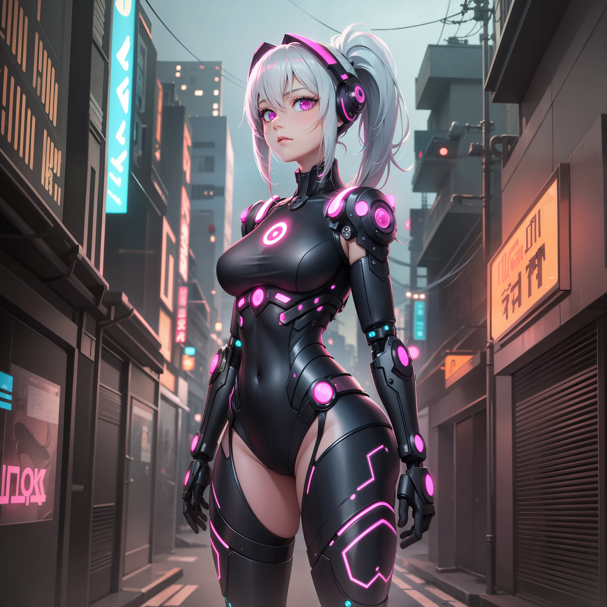 pink eyes