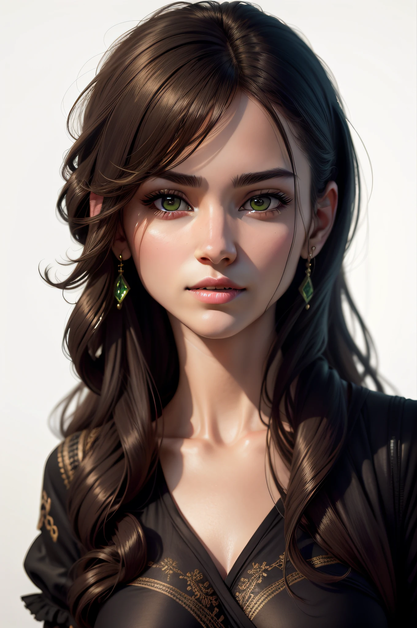staring at us.ealistic light, pretty lady,age23, cute face with lowered eyes, bright face, smooth skin, portrait painting, single color green background, simple micro dress, top model, ultra detailed painting, boob breasts, , portrait composition, looking at camera, blur, 16k, 3D rendering, frontal light, octane rendering, intricate details, 8k post-production, high resolution,incredibly realistic and detailed expression, toned body, full-length portrait, full body photography, 8k UHD, masterpiece, ultra-fine details
Negative Prompt --auto --s2