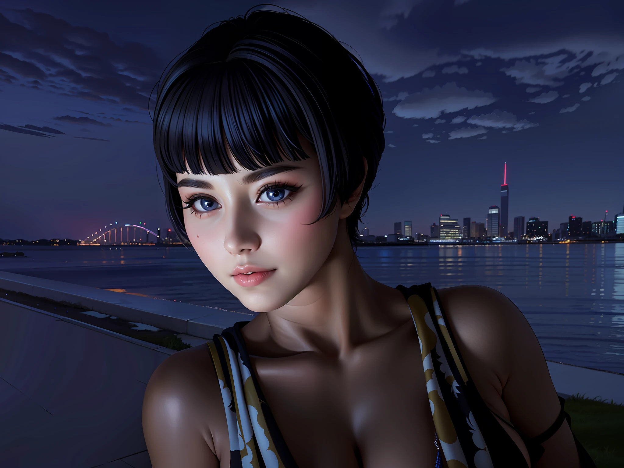 photorealistic,realistic, solo, photorealistic, best quality, ultra high res,
short curly blonde hair, big blue eyes, cheerful expression, curvy figure,((black_kimono)), extremely_clothes
beautiful, masterpiece, best quality, extremely detailed face, perfect lighting, solo,1girl,
best quality, ultra high res, photorealistic,
ultra detailed,
masterpiece, best quality,
suzy1,