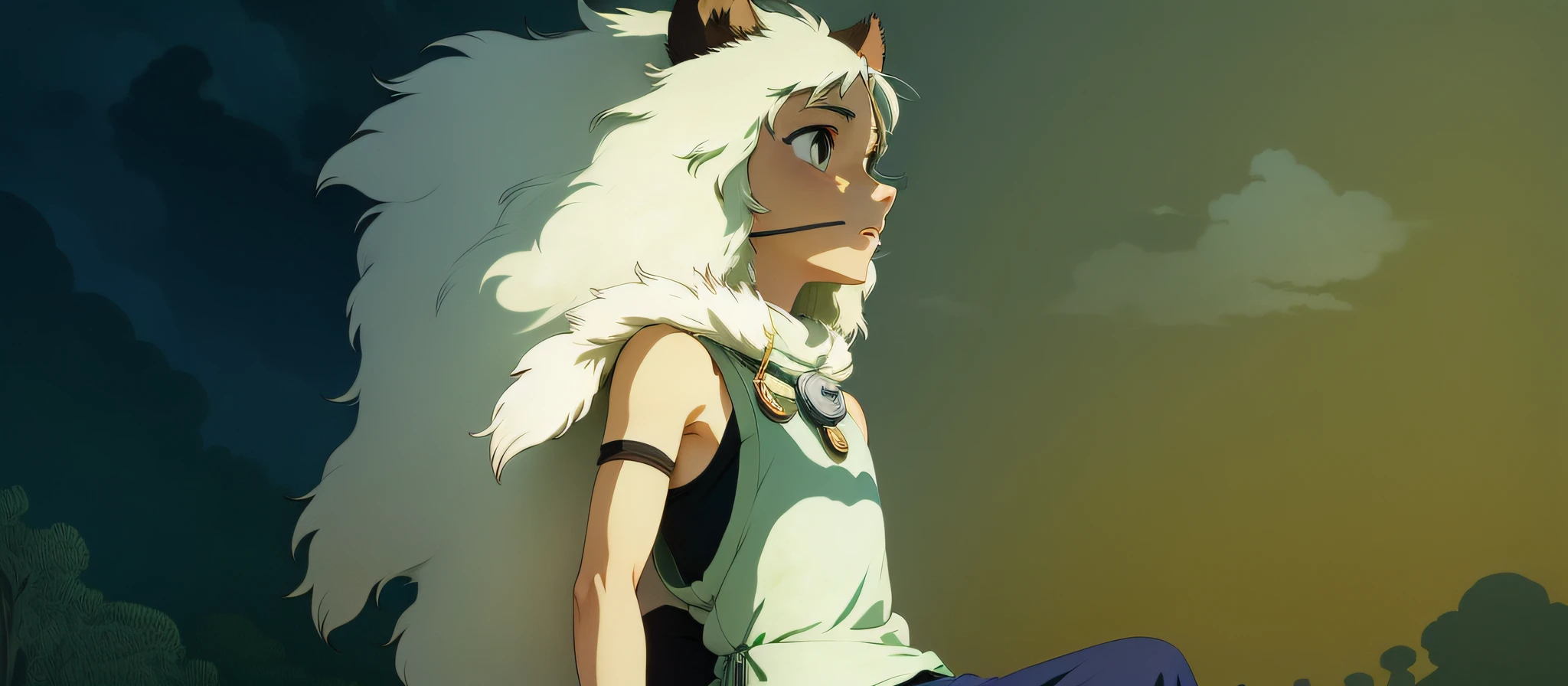 Arte do Studio Ghibli --auto --s2