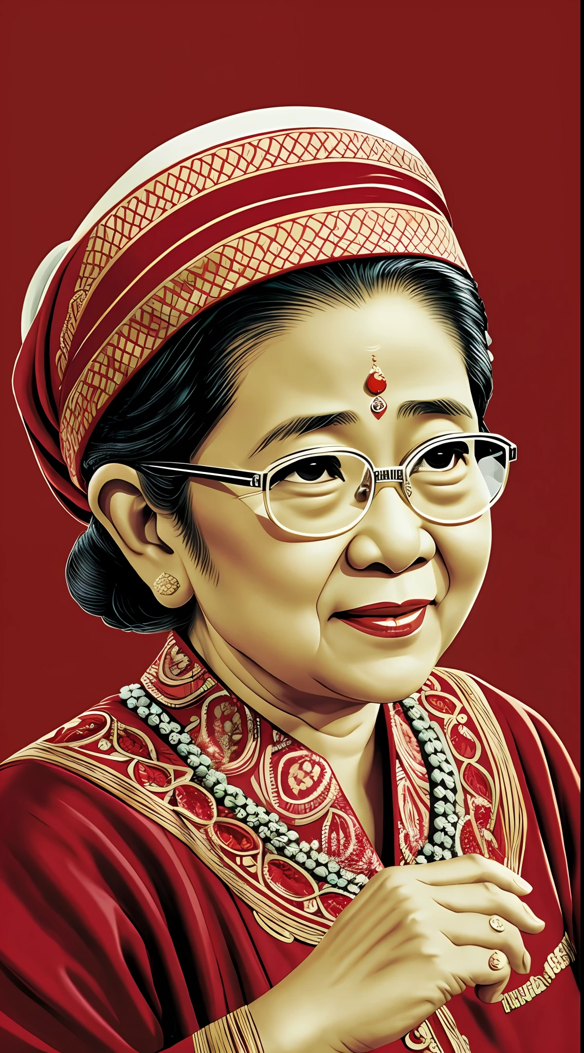 Indonesian President Megawati Soekarno Putri