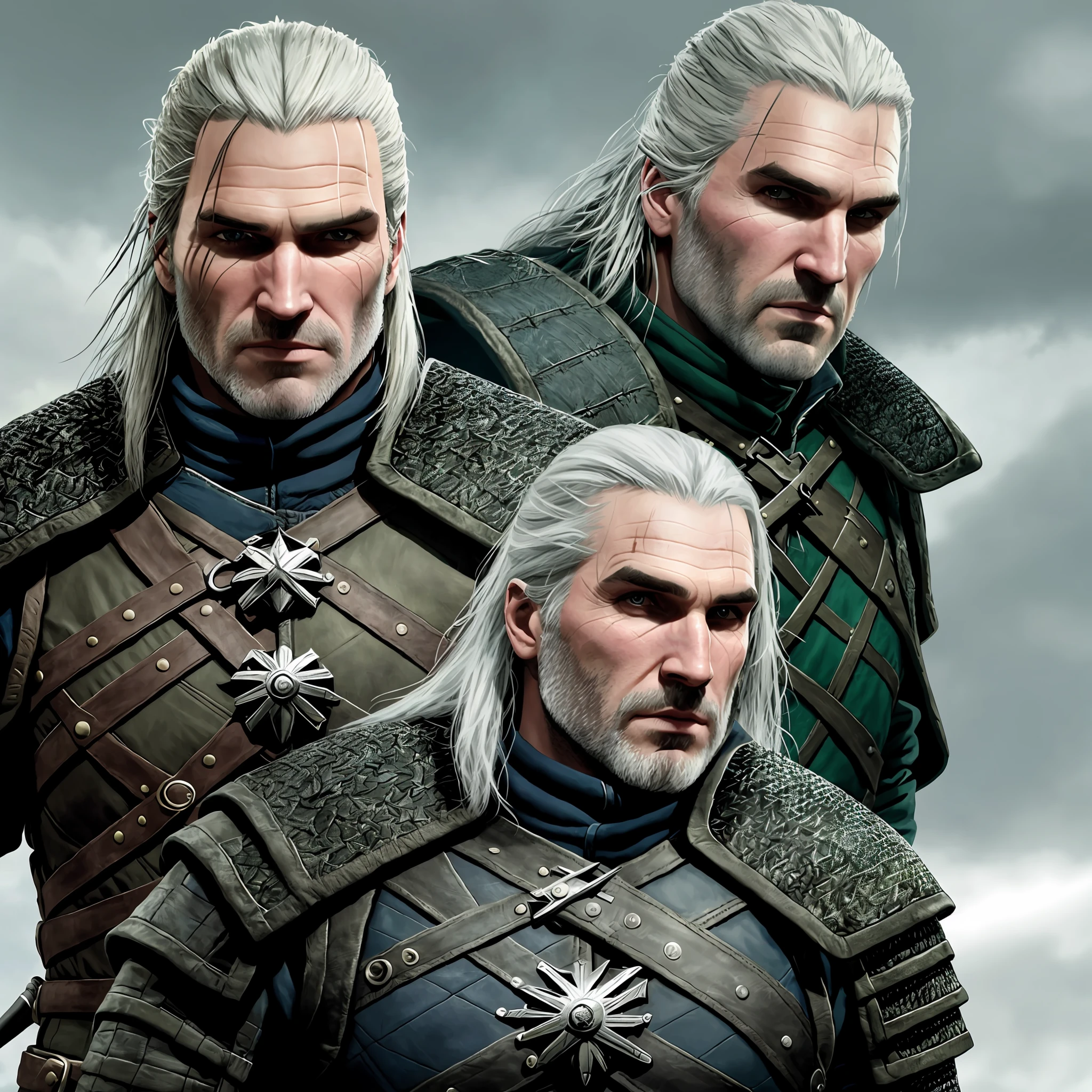 Geralt of Rivia rasando