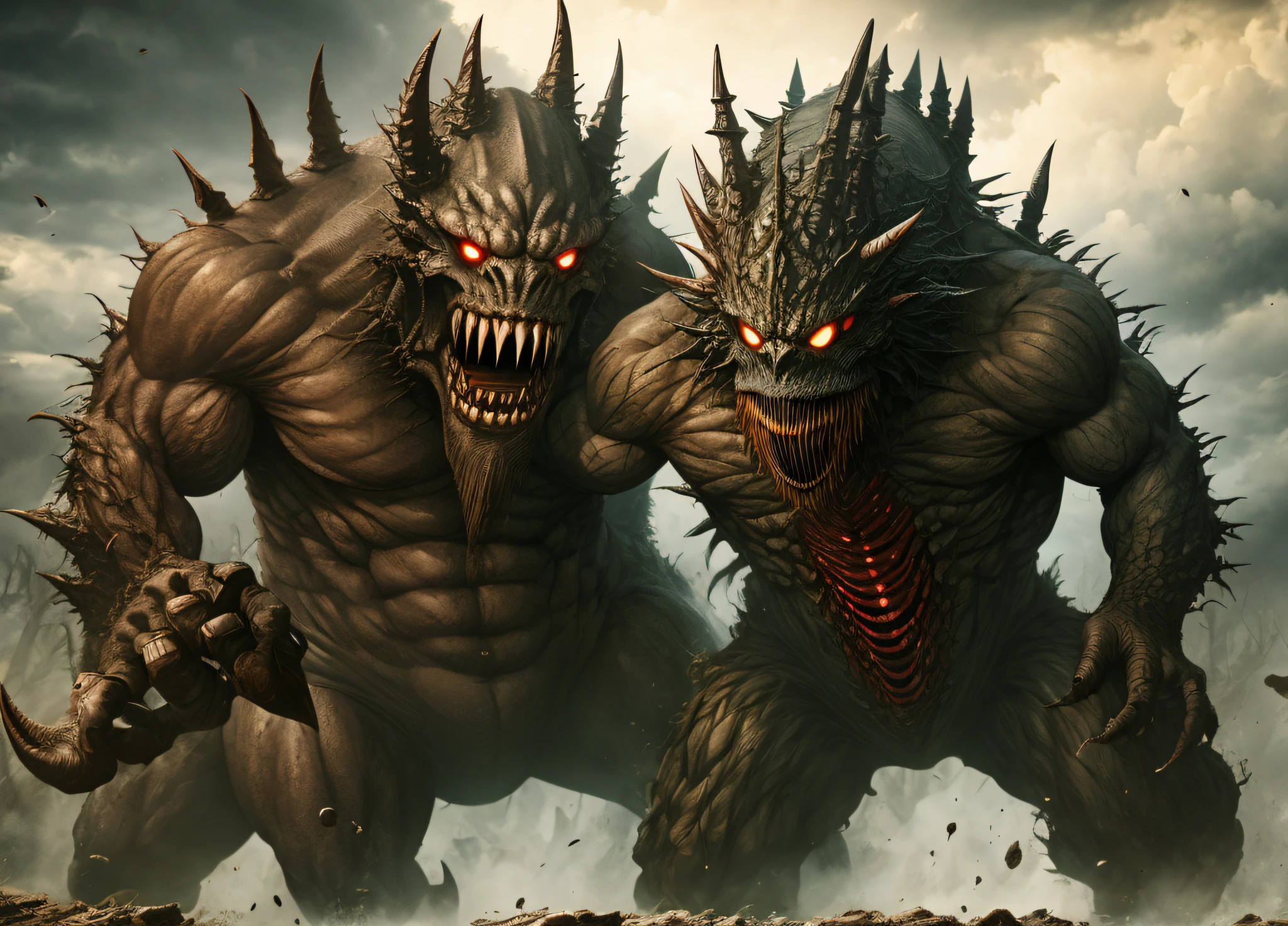 Terrifying monsters