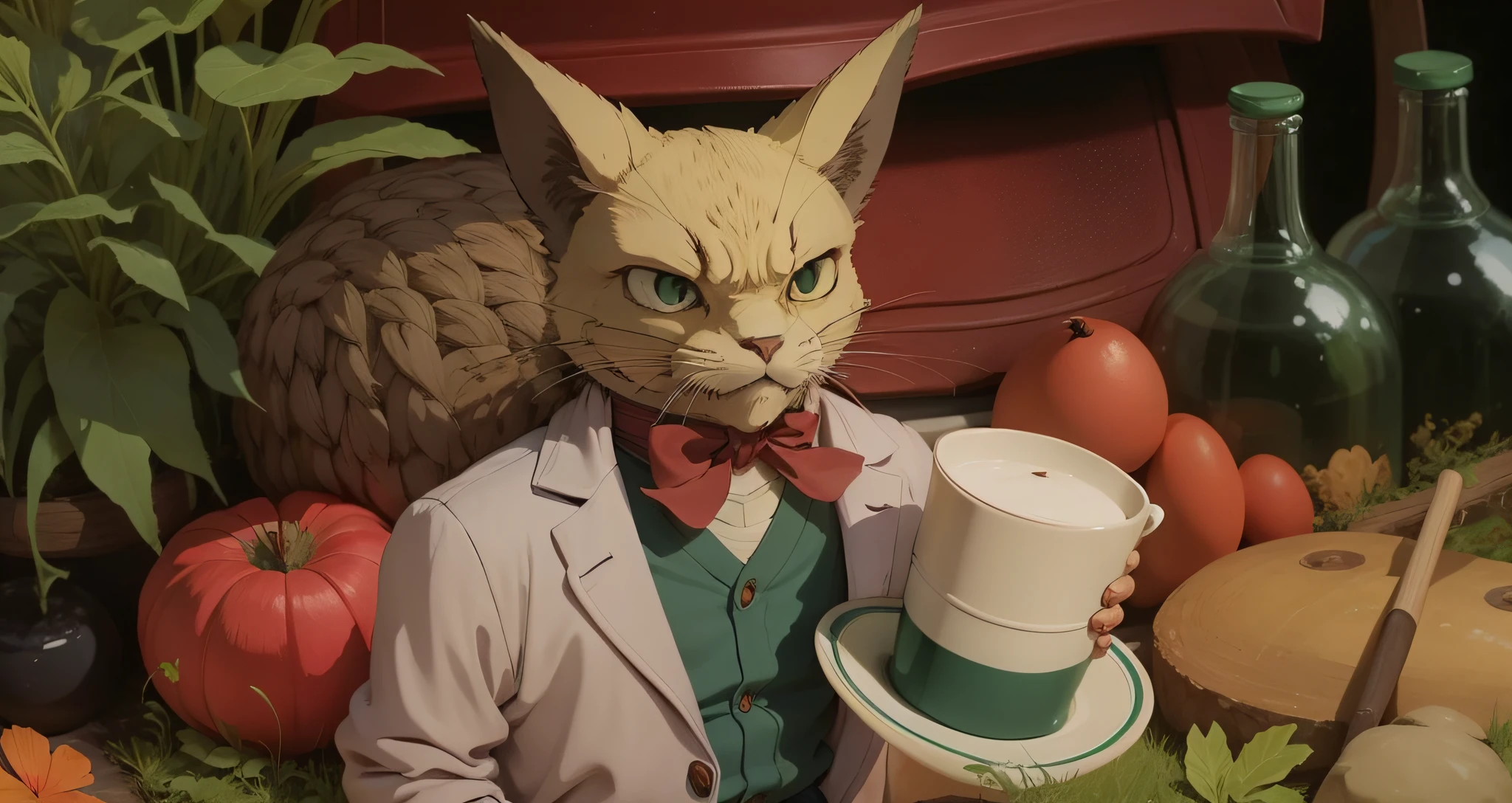Arte do Studio Ghibli --auto --s2