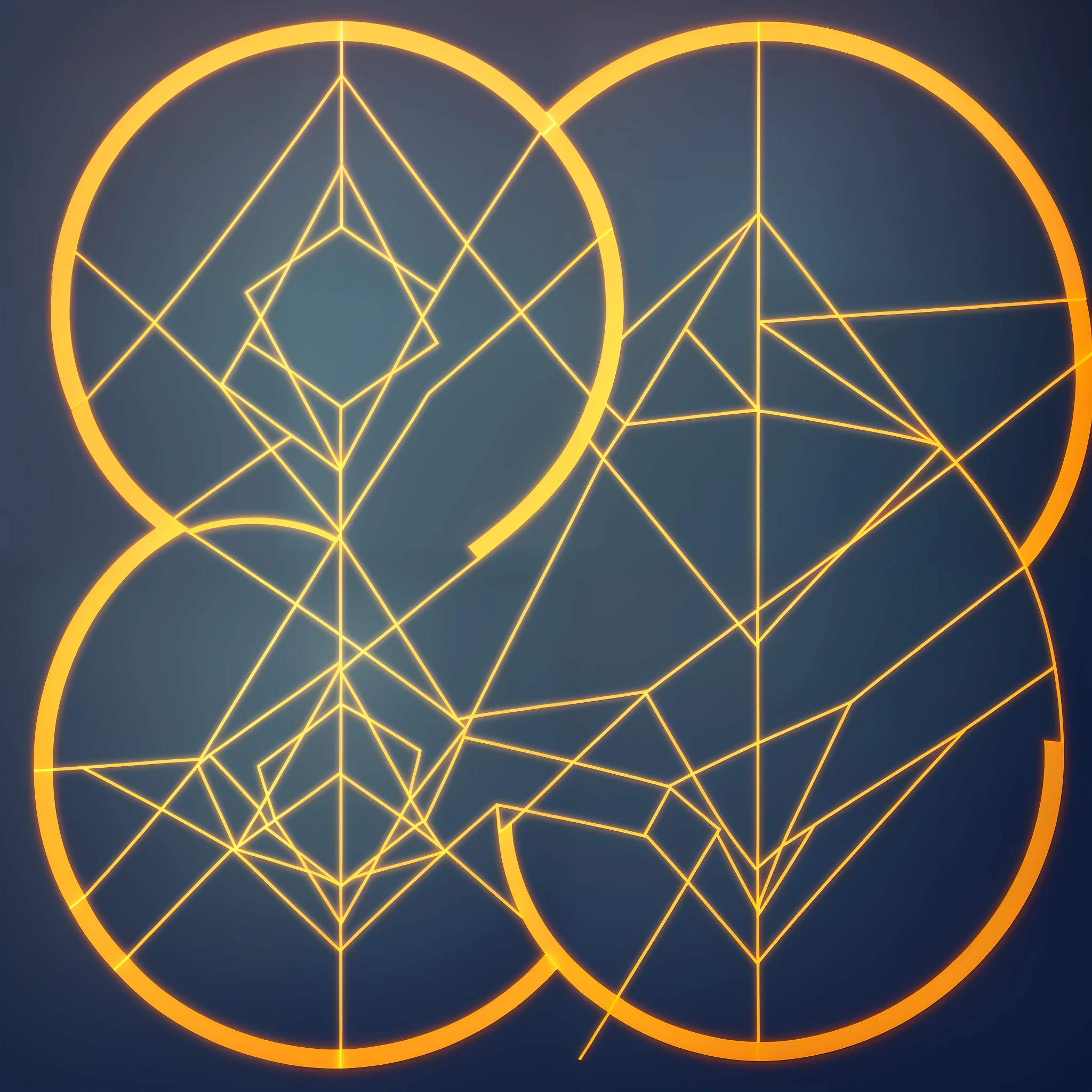 Symmetry, geometric pattern, circle