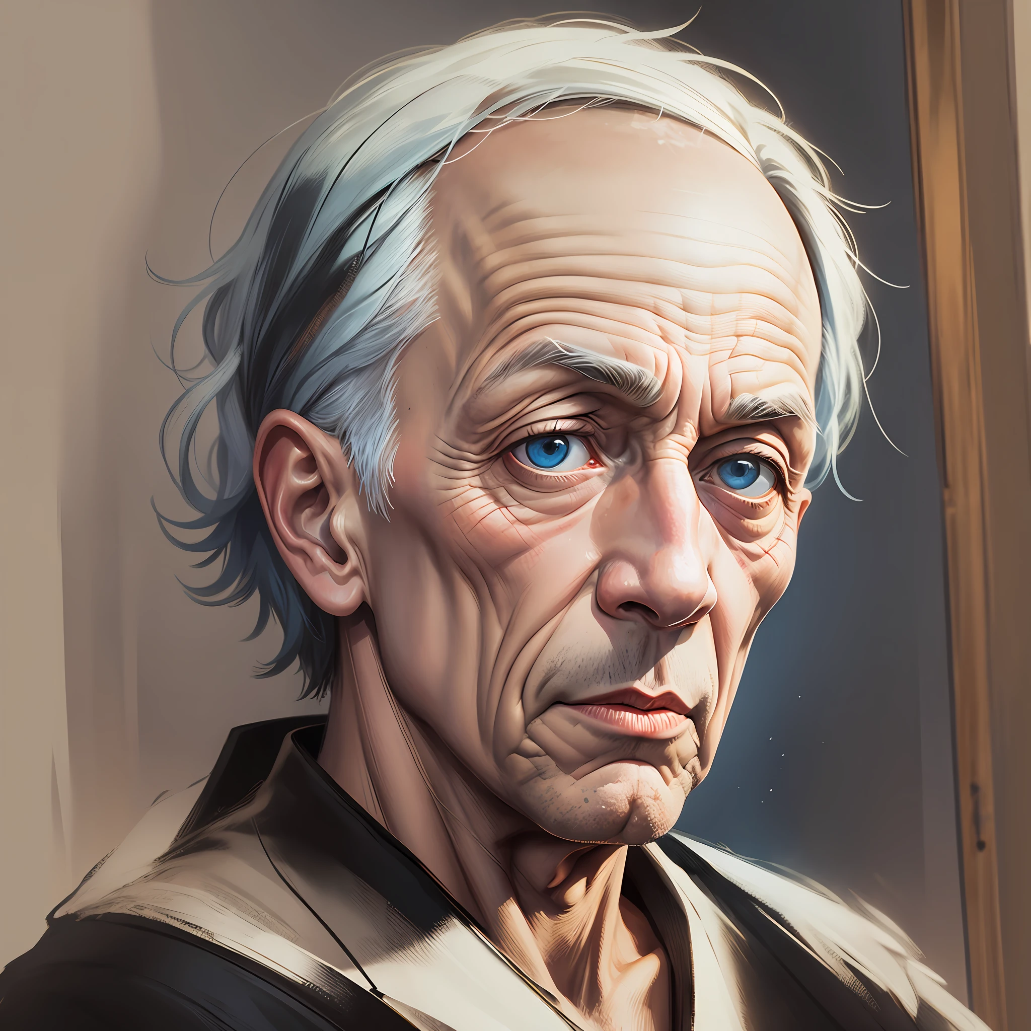 Self-portrait of Picasso --auto --s2