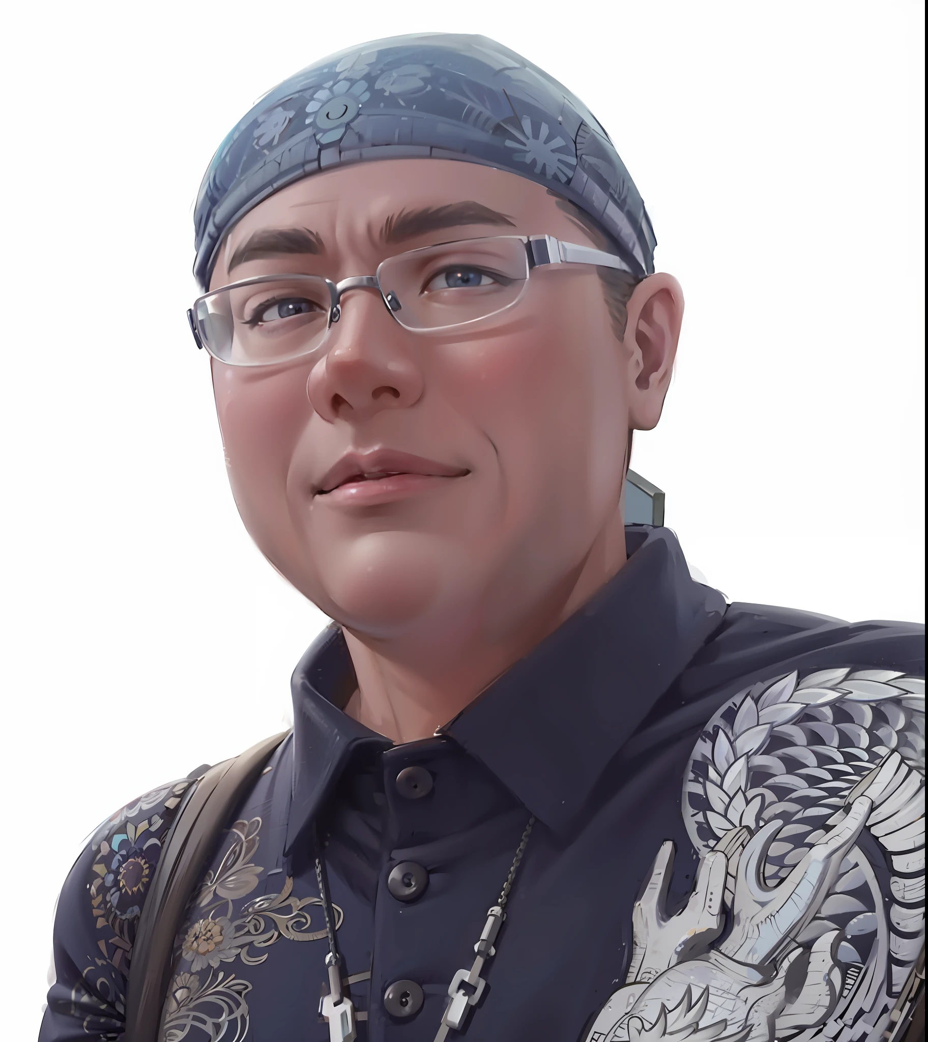 (Masterpiece), (Best Quality: 1.0), (Super High Resolution: 1.0), Detailed Illustration, 8K, 1Boy, Anime Boy, Chubby, Chubby, Chubby, Blue Suit Wearing, Smile, Detailed Face, Asian Face, Oriental Face, Perfect Face, Anime Eyes, Detailed Eyes, Black Eyes, Glare, Detailed Hair, Short Black Hair, Hair Highlights, Very Detailed, Anime Style, Soft Light