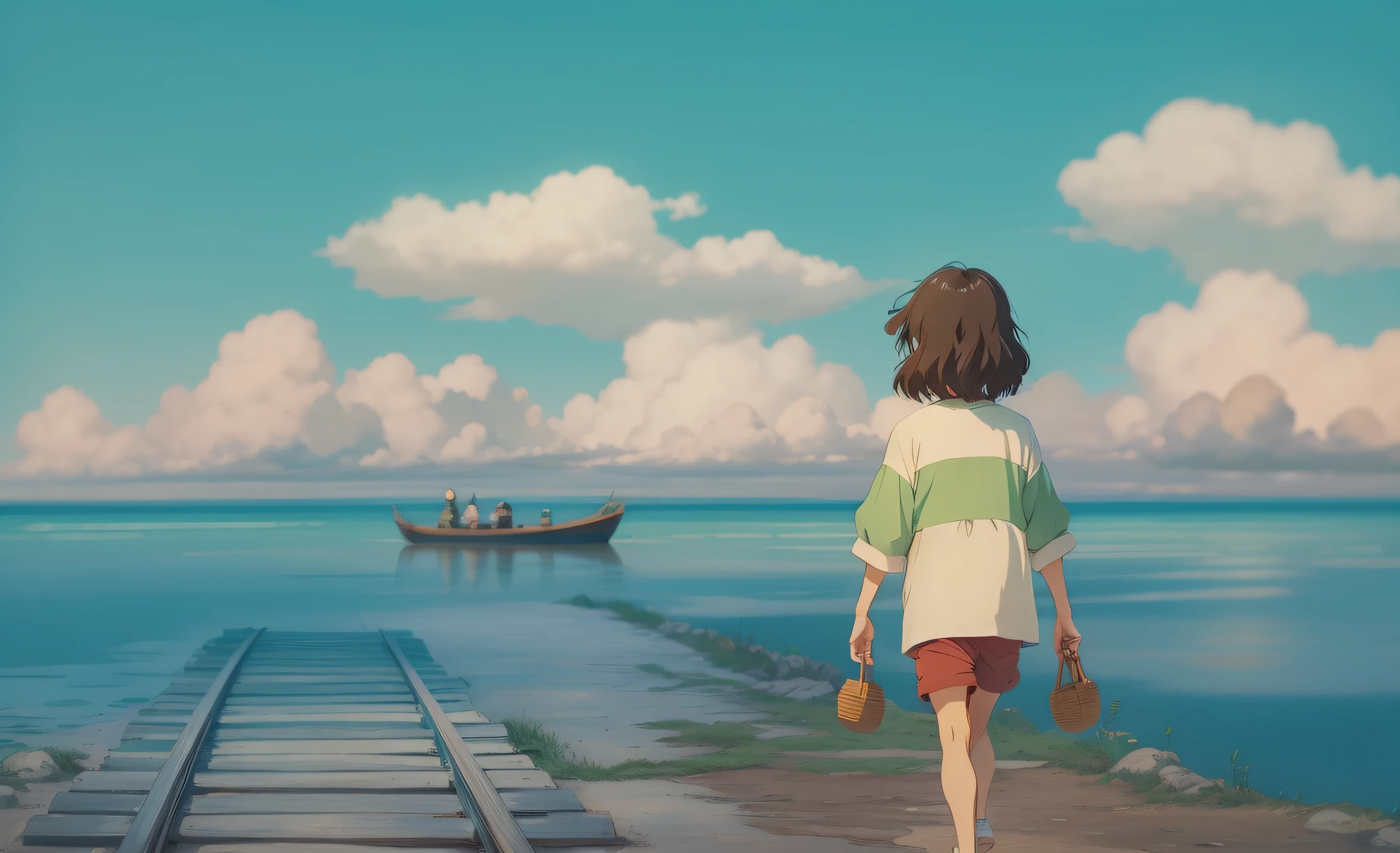 Arte do Studio Ghibli --auto --s2