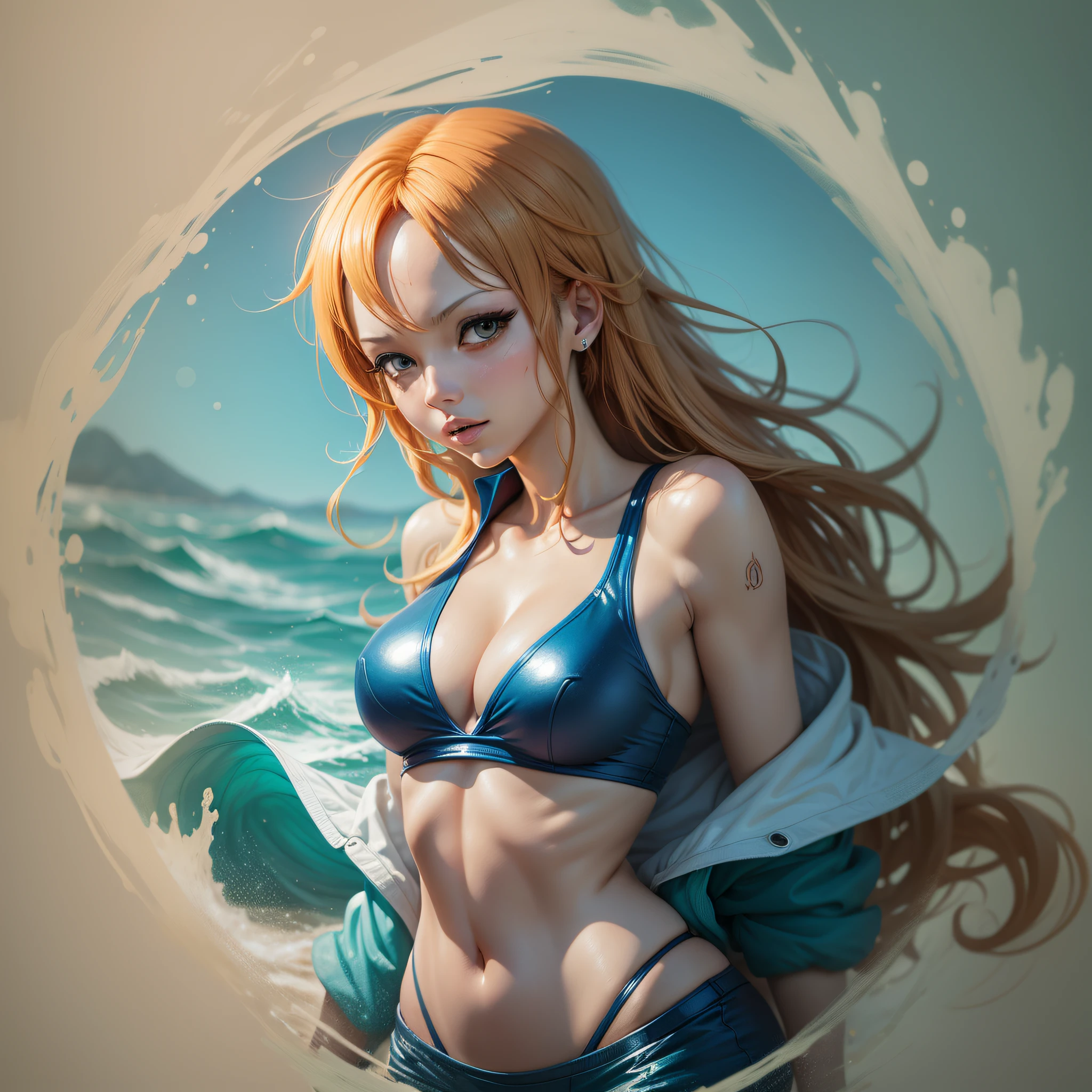 nami one piece estilo sexy