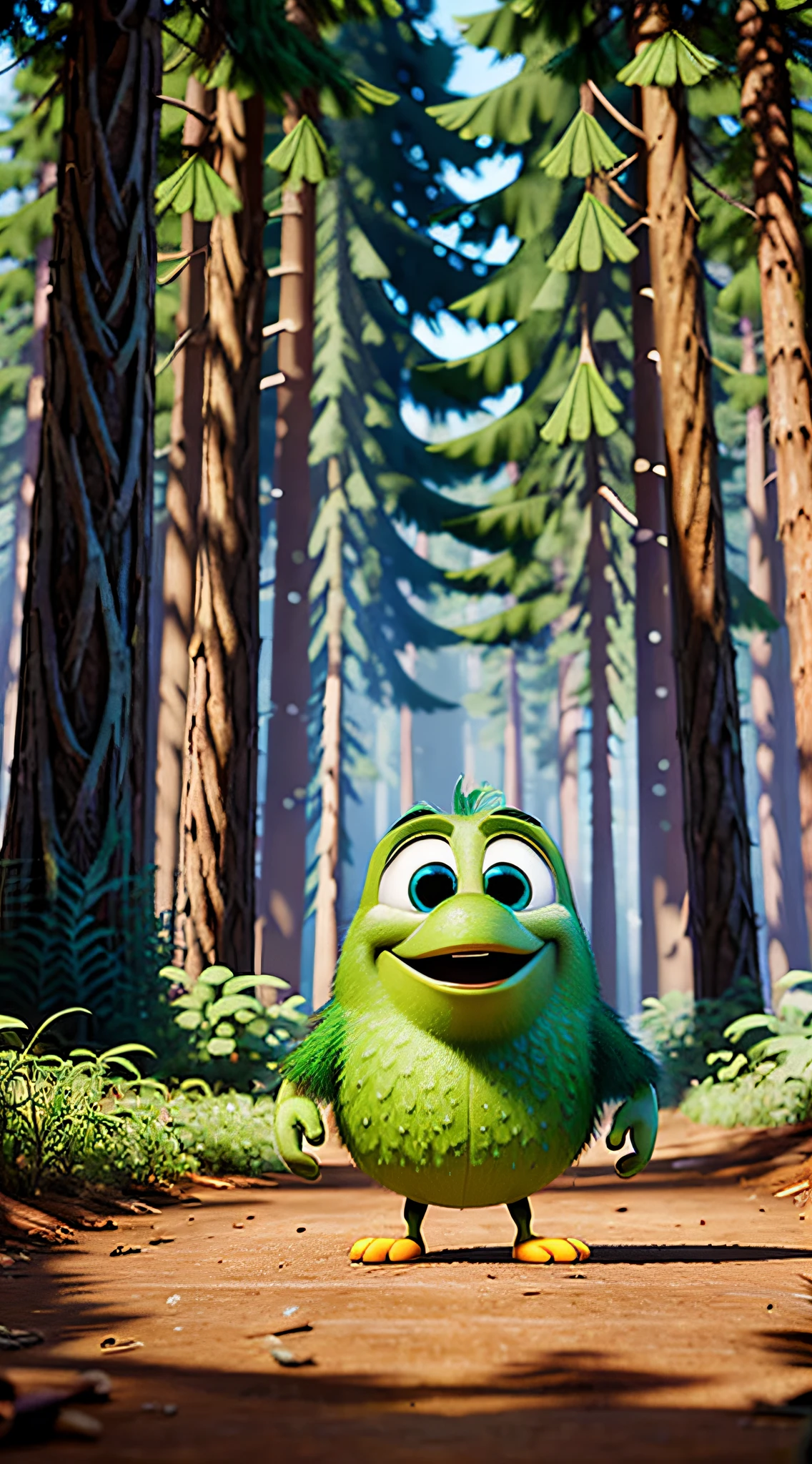 Forest style disney pixar