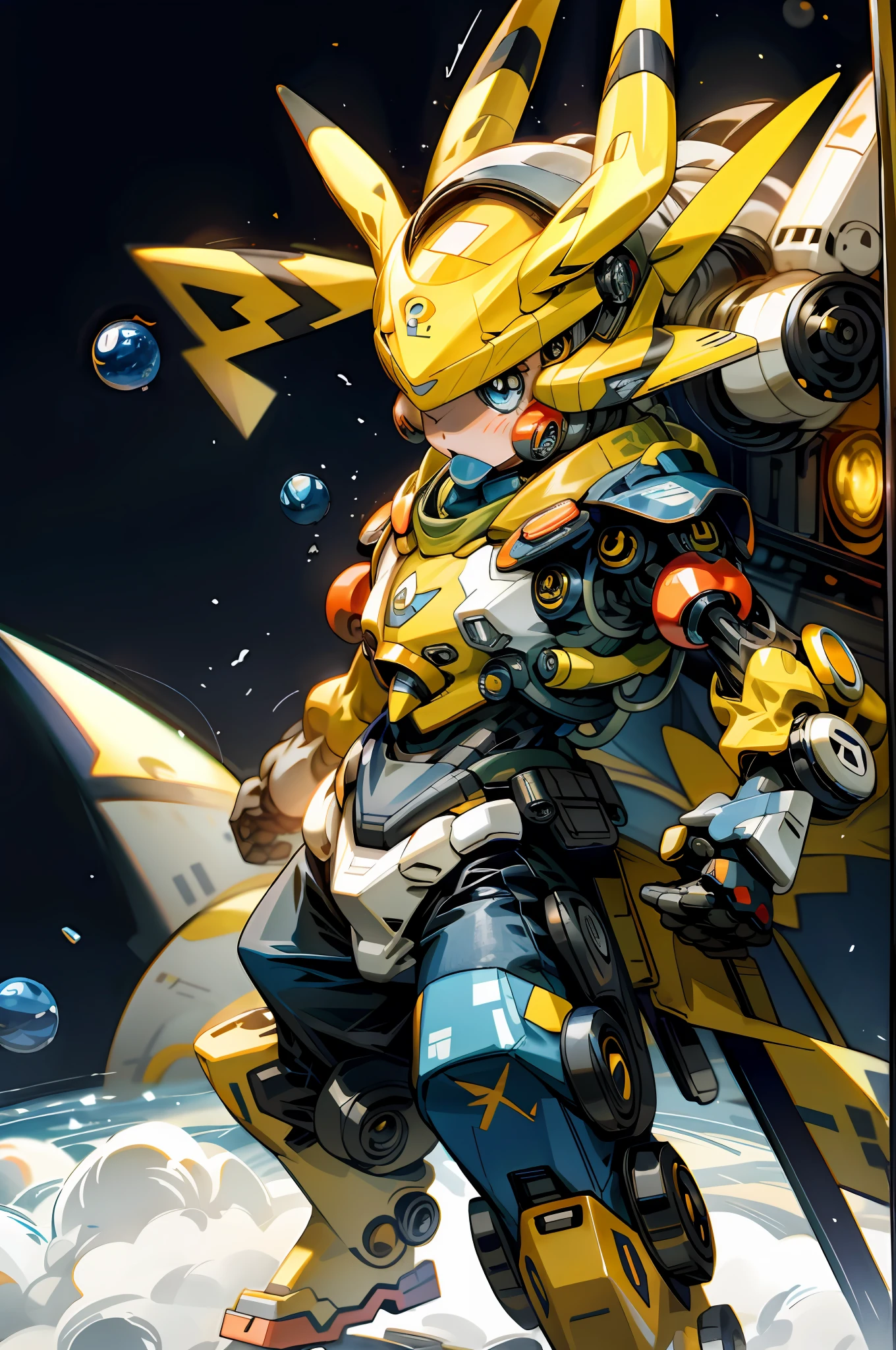 Mecha, Pokémon, Pikachu, Cosmic Deep Space,