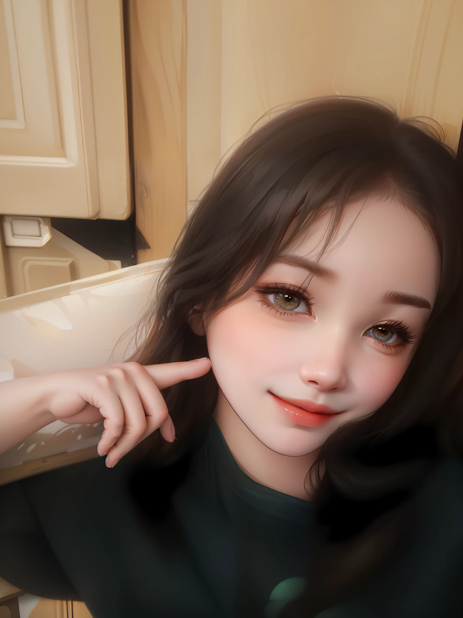 cute, masterpiece, 4k, detail detailed, cute girl, sunny girl, optimistic, sunny, cute, beautiful, smile, girl