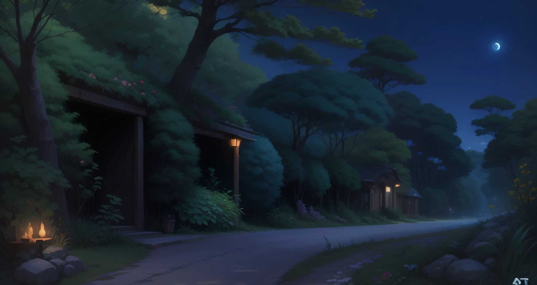 Arte do Studio Ghibli --auto --s2