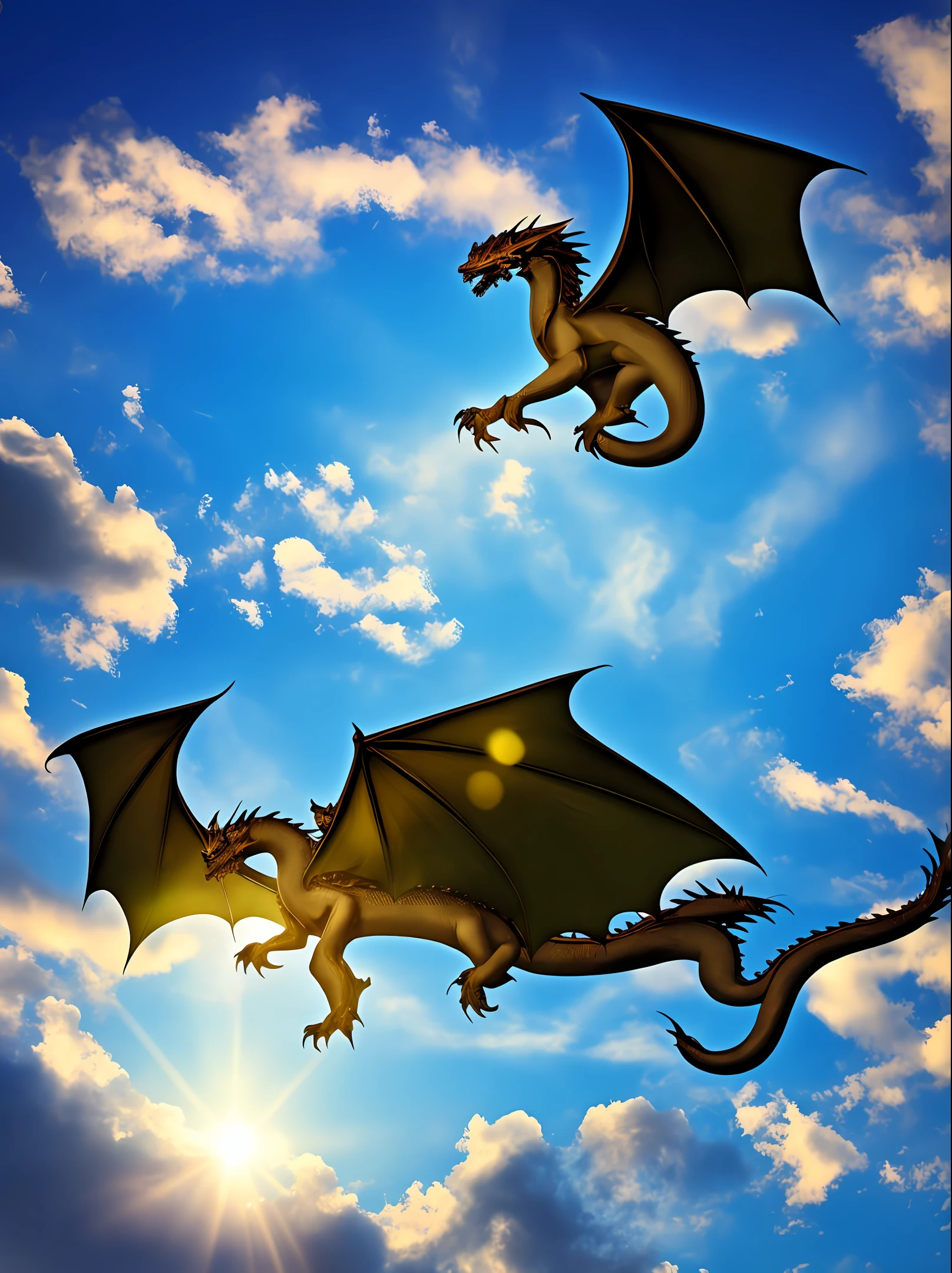 Dragon Ascending to Heaven