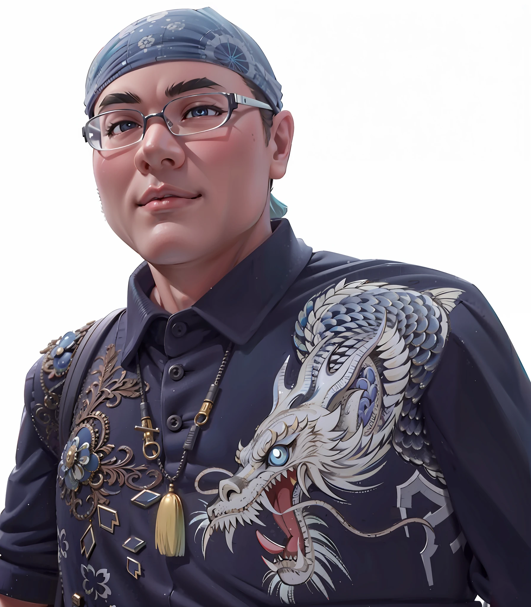 (Masterpiece), (Best Quality: 1.0), (Ultra High Resolution: 1.0), Detailed Illustration, 8K, 1Boy, Anime Boy, Chubby, Chubby, Chubby, Blue Suit Wearing, Smile, Detailed Face, Asian Face, Japanese, Oriental Face, Perfect Face, Anime Eyes, Detailed Eyes, Black Eyes, Glare, Detailed Hair, Short Black Hair, Hair Highlights, Very Detailed, Anime Style, Soft Light