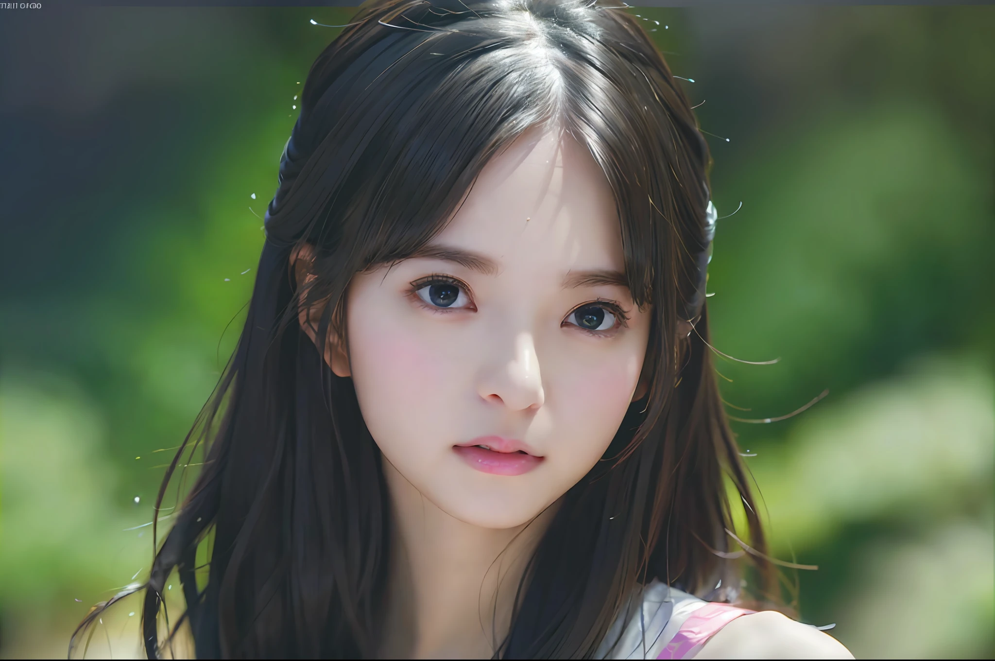 Random Posture, mix4, (8k, RAW photo, best quality, masterpiece: 1.2), (realistic, photorealistic: 1.37), one girl, cute, full face shown, professional lighting, photon mapping, physical based rendering,gradient black hair, short curly, handsome, girl, quality photo, high resolution, 1080p, (clear face), ( Detailed Face Description), (Detailed Hand Description), (Masterpiece), (Elaborate CG), Extreme Light and Shadow, Tousled Hair, Master Work, Rich Details, (Fine Facial Features), (Best Quality Photos), (Masterpiece), (Detailed Eyes), Look Before You Eyes, Fine Clavicle
