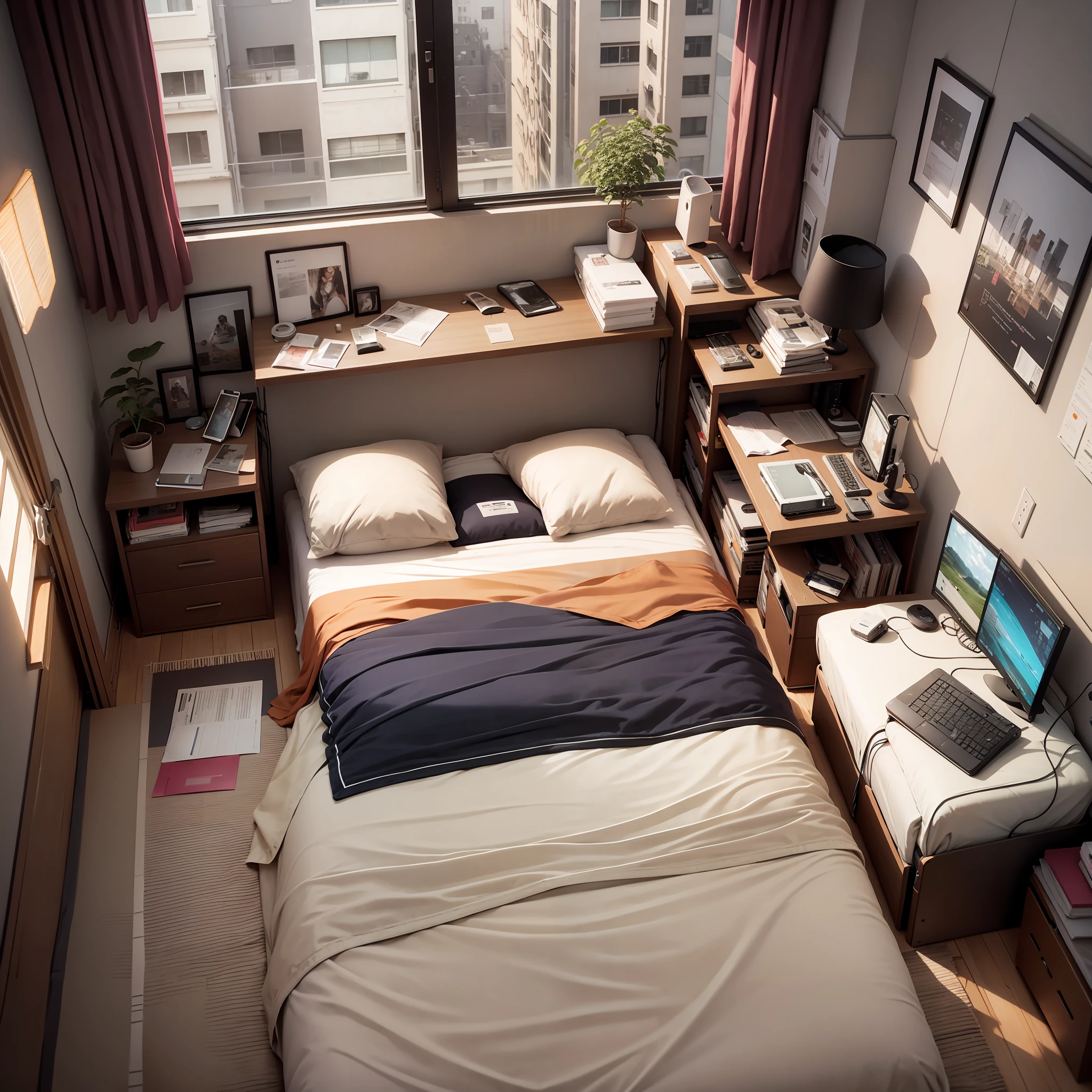 Futon, bedroom, unmanned --auto --s2