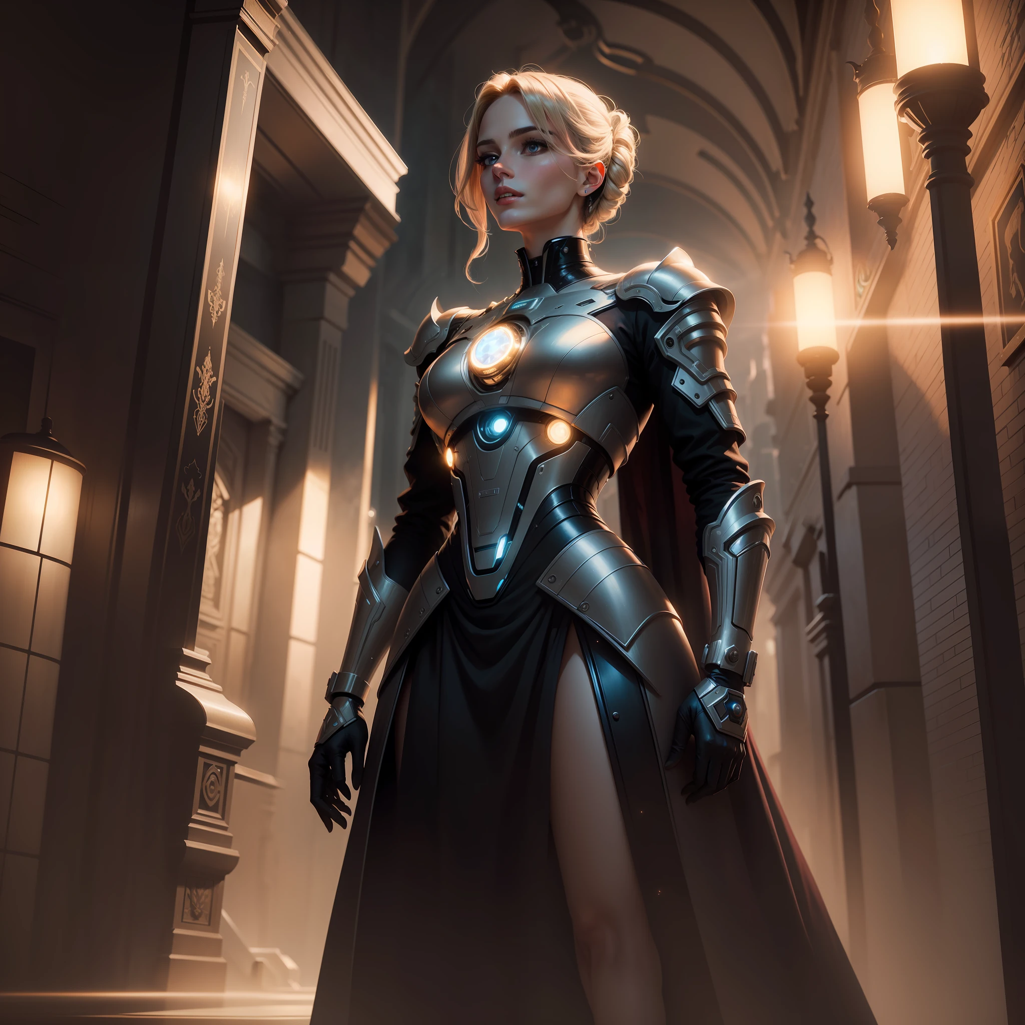 A beauty, Futurism, Romanticism, cinematic lighting, masterpiece
