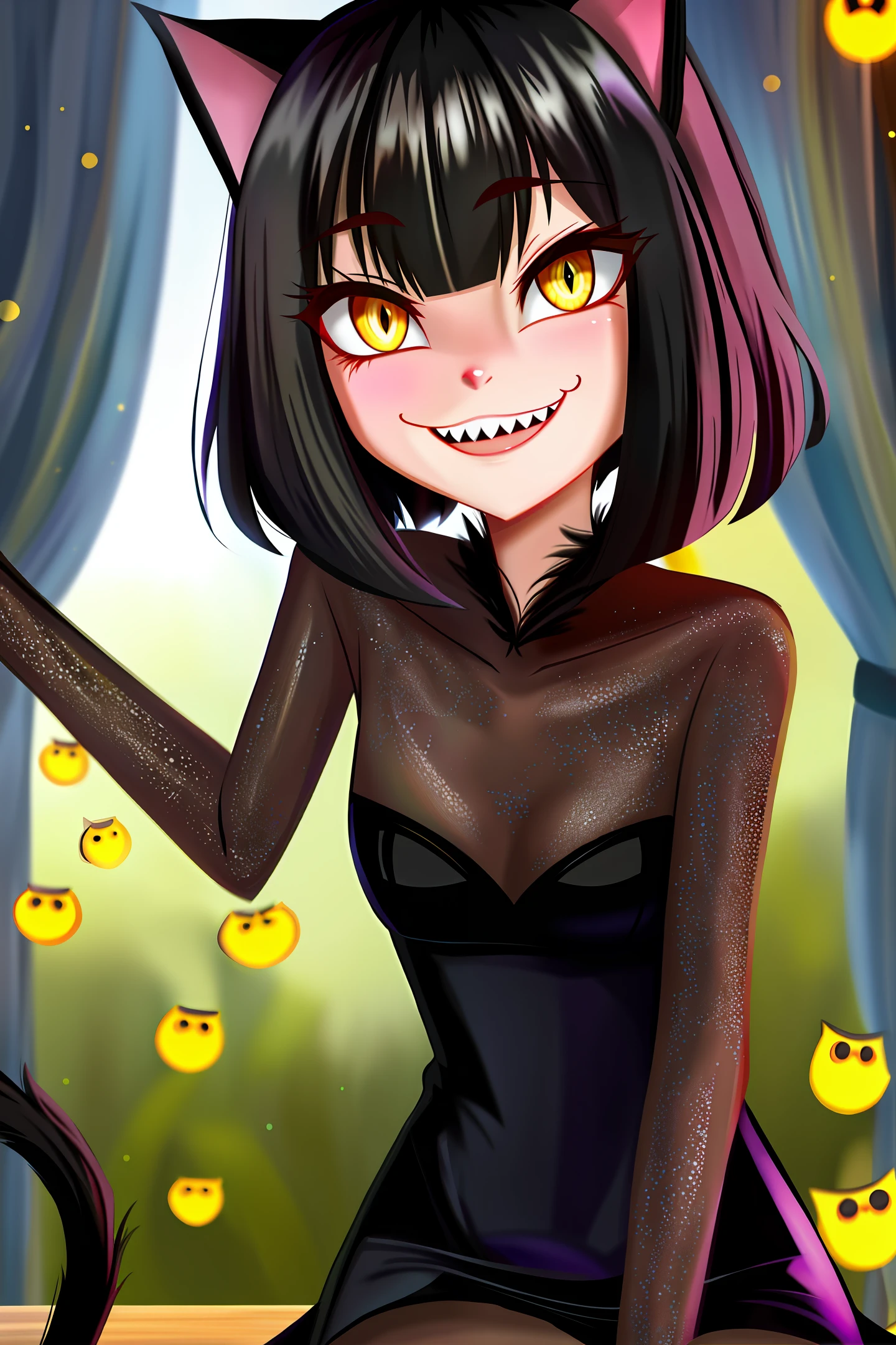 Mavis hotel Transylvania cat eyes