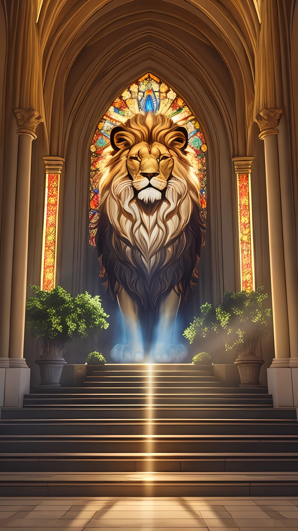 / lion of Judah jesus christ, Volumetric lighting, --auto --s2