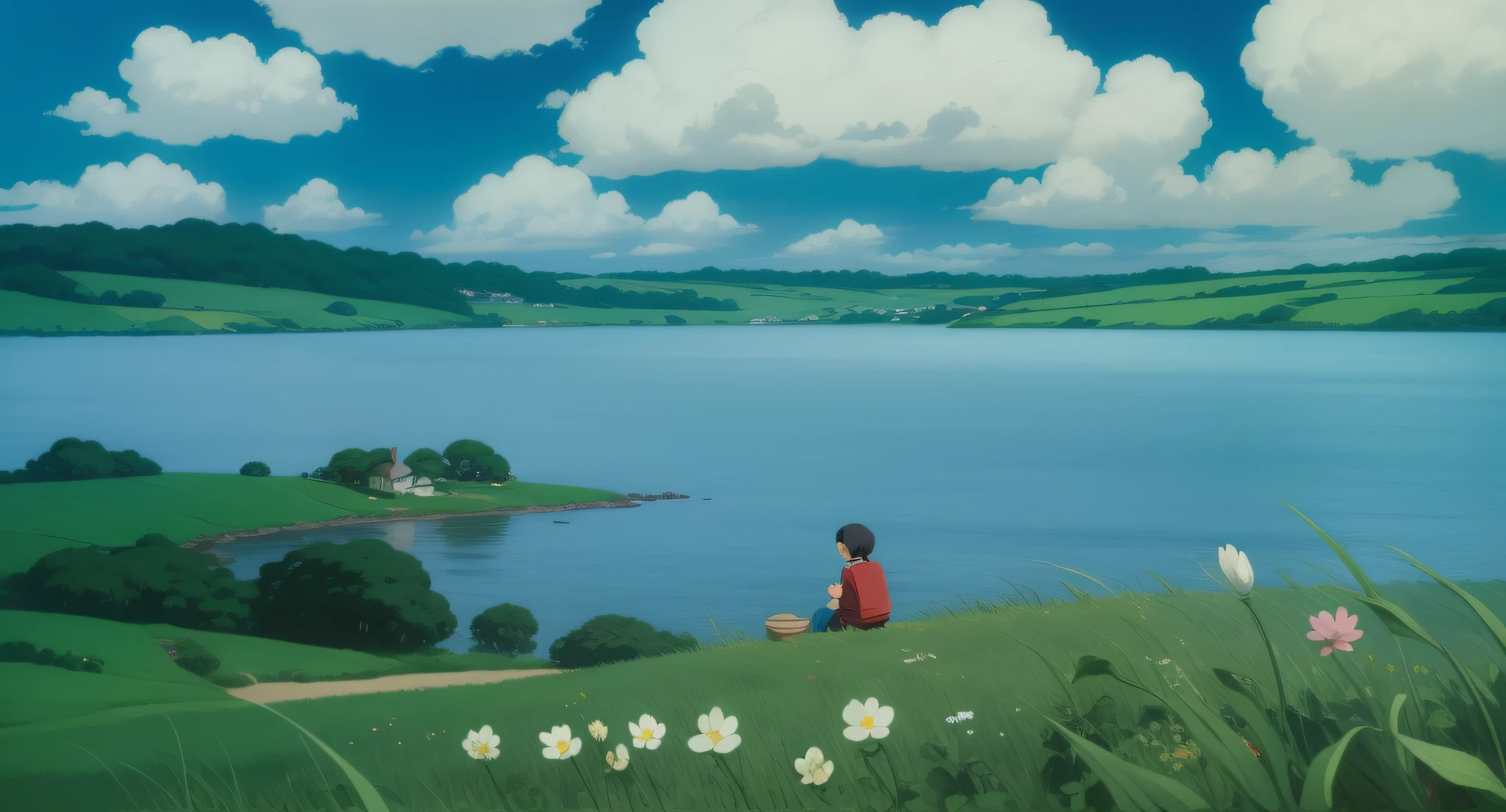 Arte do Studio Ghibli --auto --s2