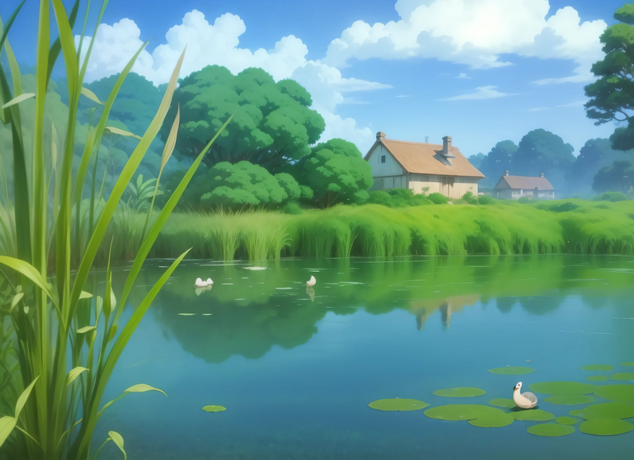 Arte do Studio Ghibli --auto --s2
