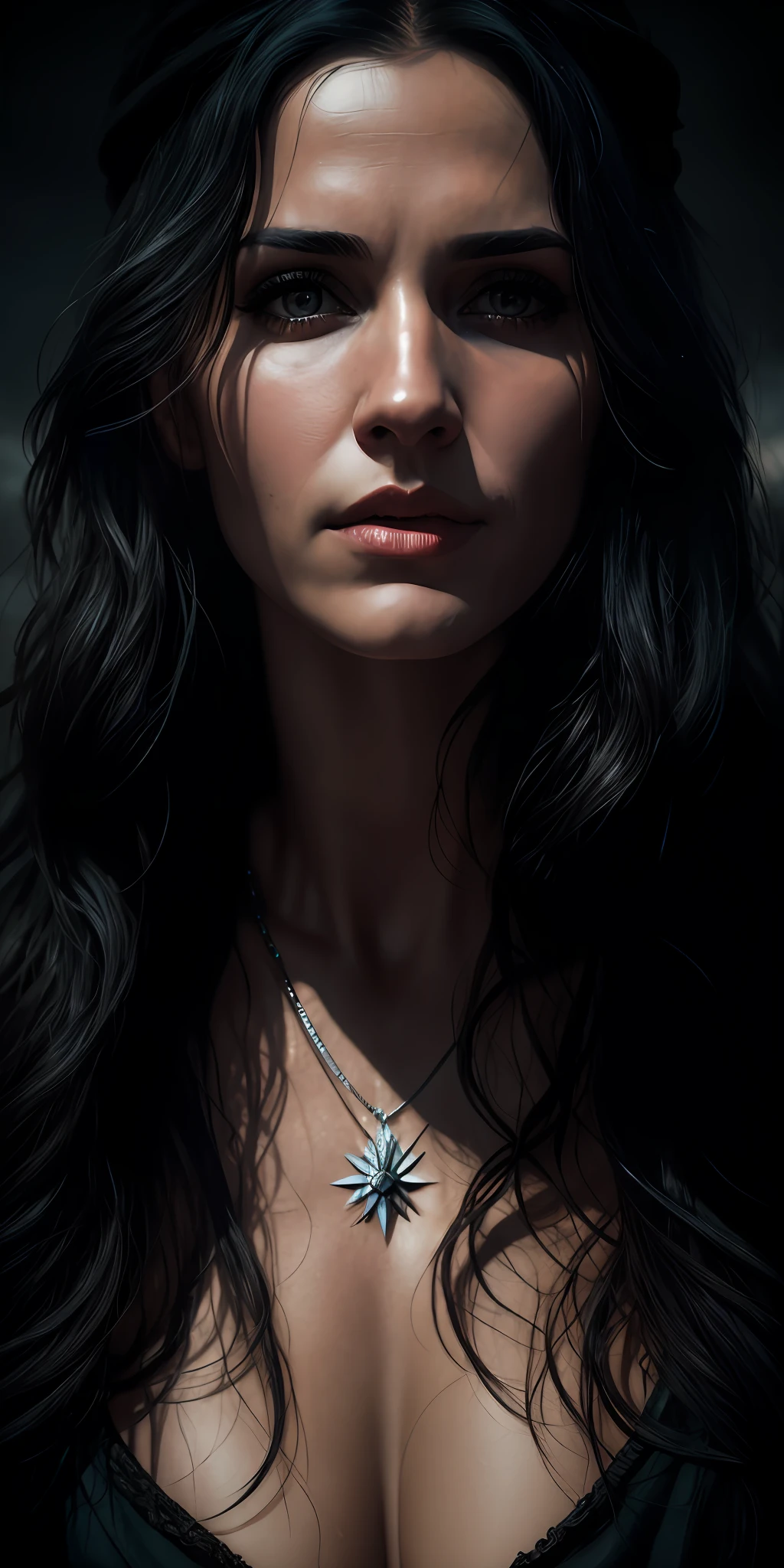 yennefer the witcher , photorealistic, photo, masterpiece, realistic, realism, photorealism, high contrast, photorealistic digital art trending on Artstation 8k HD high definition detailed realistic, detailed, skin texture, hyper detailed, realistic skin texture, armature, best quality, ultra high res, (photorealistic:1.4),, high resolution, detailed, raw photo, sharp re, by lee jeffries nikon d850 film stock photograph 4 kodak portra 400 camera f1.6 lens rich colors hyper realistic lifelike texture dramatic lighting unrealengine trending on artstation cinestill 800,