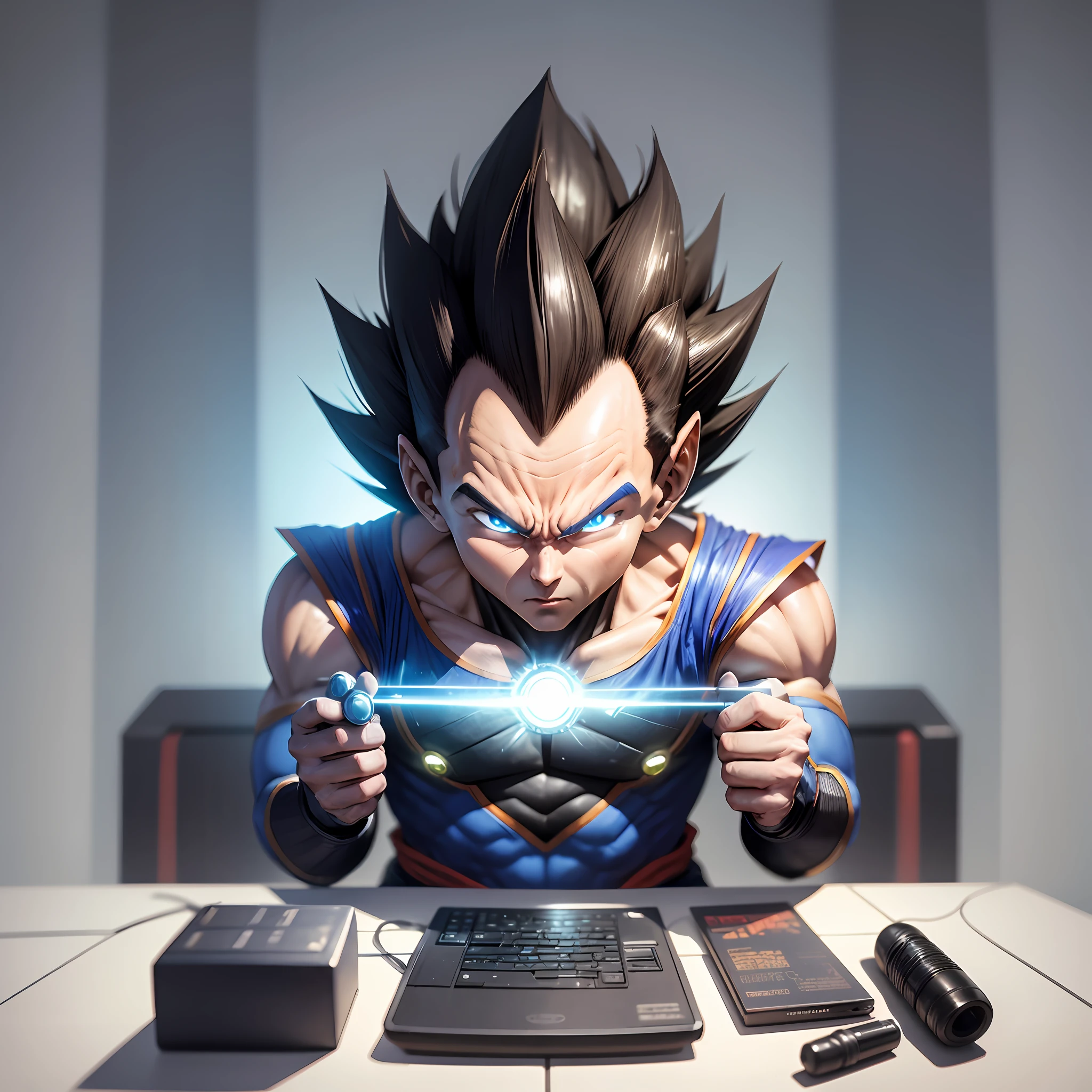 Vegeta from Dragon Ball on an Android would be a drastic change, but possible to be imagined. Like Android, Vegeta would have a mechanical body and would be able to connect to computer systems and machines. His personality would be less emotional and more rational than that of a normal human being.
As an Android, Vegeta would have additional abilities, such as the ability to fly without the need to use his ki. It would also be able to absorb information instantly and perform complex calculations in a fraction of a second. Vegeta could be equipped with special weapons and tools to help him in combat and espionage missions. --auto --s2