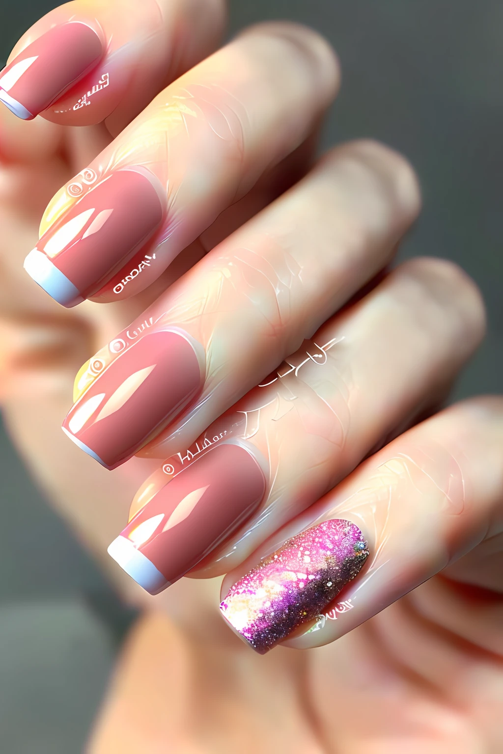 Best quality, super high resolution, super detailed hands and nails, realism, nail designer