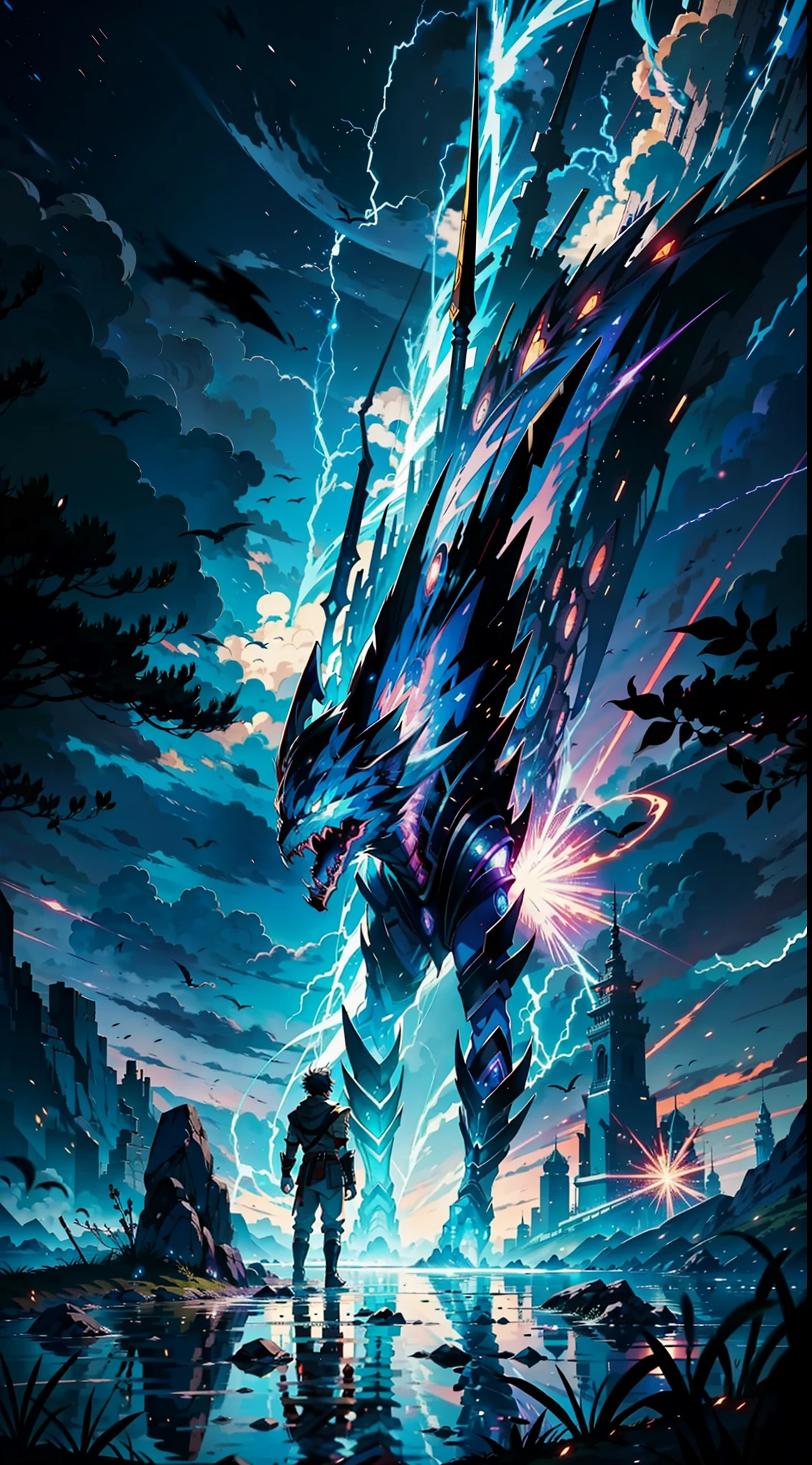 The anime begins with our protagonist, a young man with teleportation skills, discovering his power and learning to control it. He is a fearless warrior in search of adventures and challenges. The story unfolds in a fantasy world full of magical creatures and powerful beings. Throughout the plot, our hero faces powerful and dangerous enemies, but finds loyal allies who help him on his journey. Together, they face epic battles and challenges that test their skills and their courage. The anime's animation is stunning, with vibrant colors, detailed backdrops, and fluid movements. The visual effects are breathtaking, with bursts of energy, lightning and other manifestations of magical power. In the end, our hero becomes a legendary warrior, respected by all and feared by his enemies. He is the protector of his homeland, ready to fight any threat that arises. This epic anime is a thrilling adventure that keeps the viewer stuck until the end.