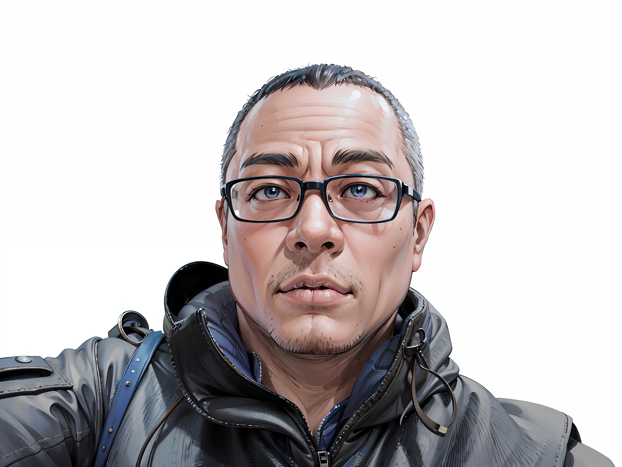 (Masterpiece), (Best Quality: 1.0), (Ultra High Resolution: 1.0), Detailed Illustration, 8K, 1Boy, Anime Boy, Chubby, Chubby, Chubby, Blue Suit Wearing, Smile, Detailed Face, Asian Face, Japanese, Oriental Face, Perfect Face, Anime Eyes, Detailed Eyes, Black Eyes, Glare, Detailed Hair, Short Black Hair, Hair Highlights, Very Detailed, Anime Style, Soft Light