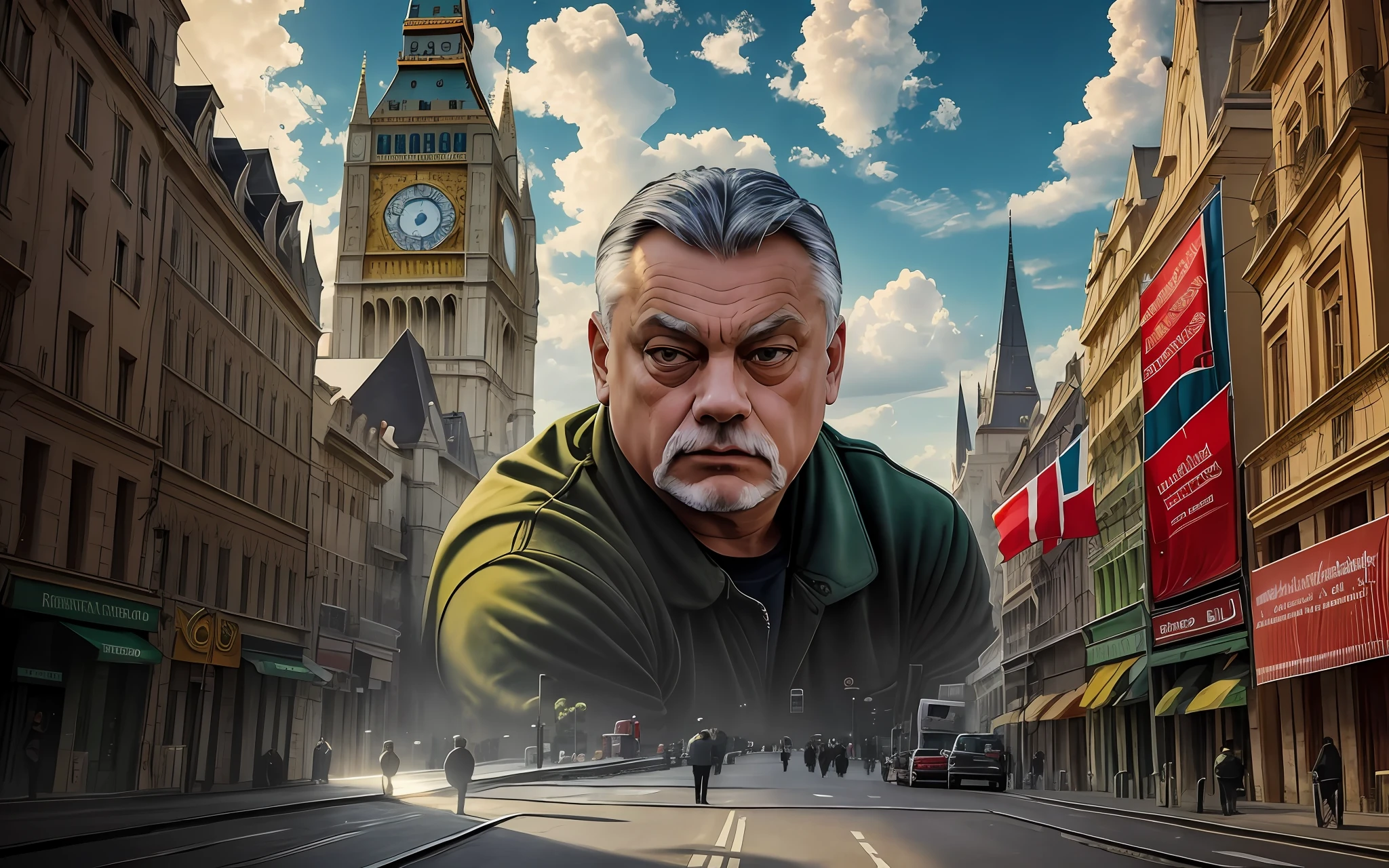 Viktor Orbán The whole world is now going through difficult trials that only strong nations can survive, and the weak will perish. --auto --s2