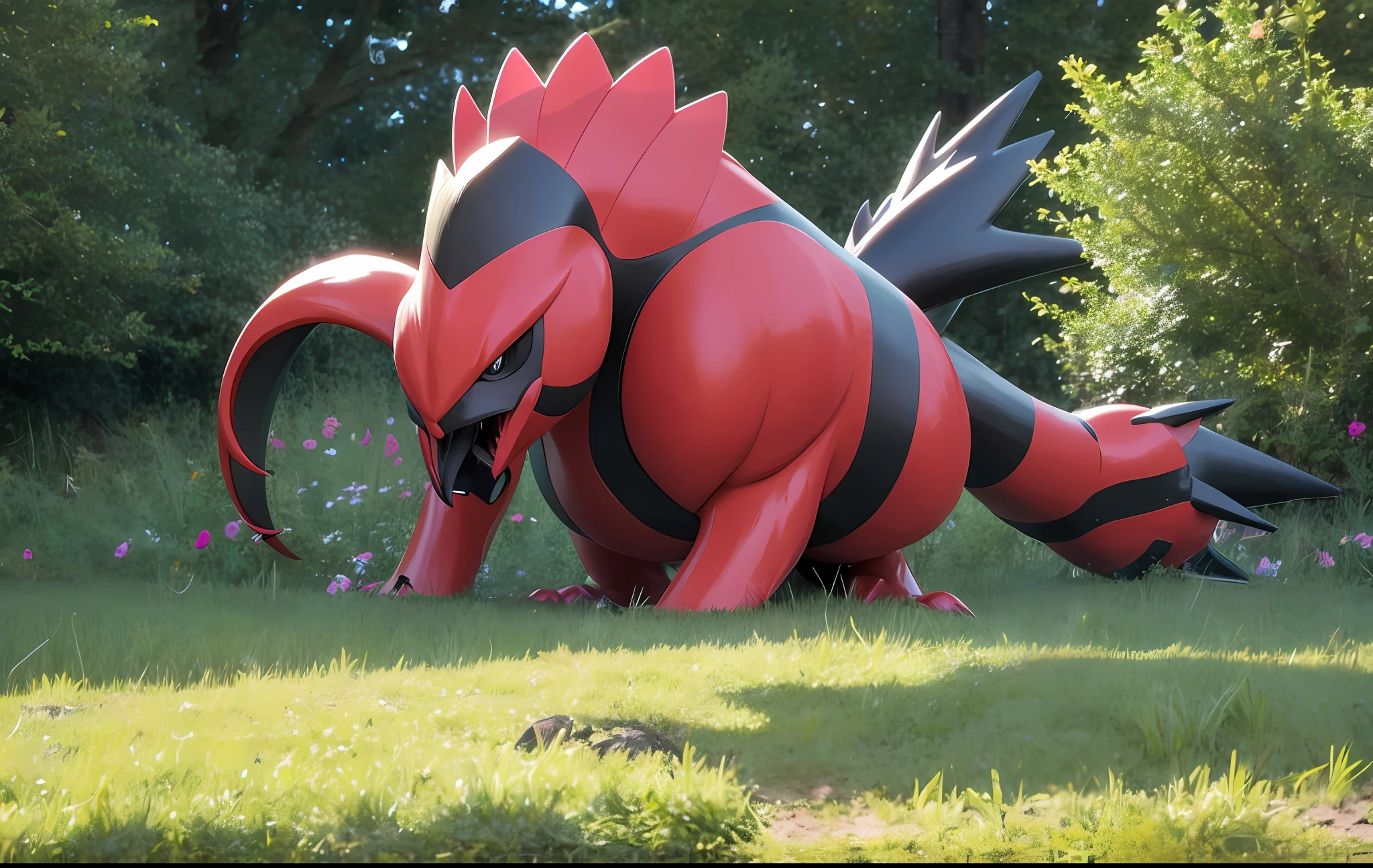 A Sound-type pokémon is poisonous
