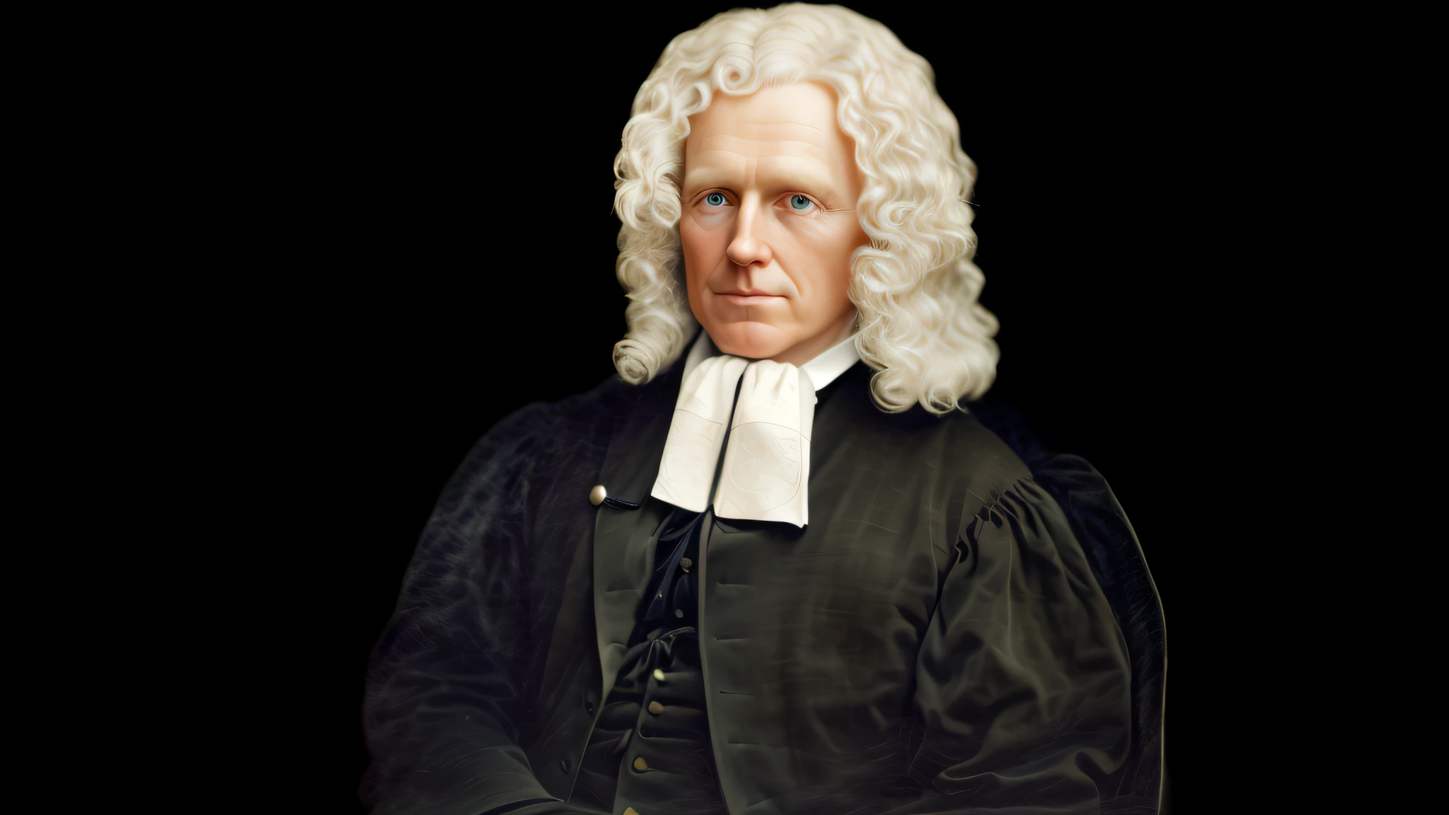 "Ultra-realistic portrait of Samuel Davies, 40 years old, puritan, perfect texture of hyper realistic skin and hair, global lighting, 16k, stunning realism, clever and realistic details."