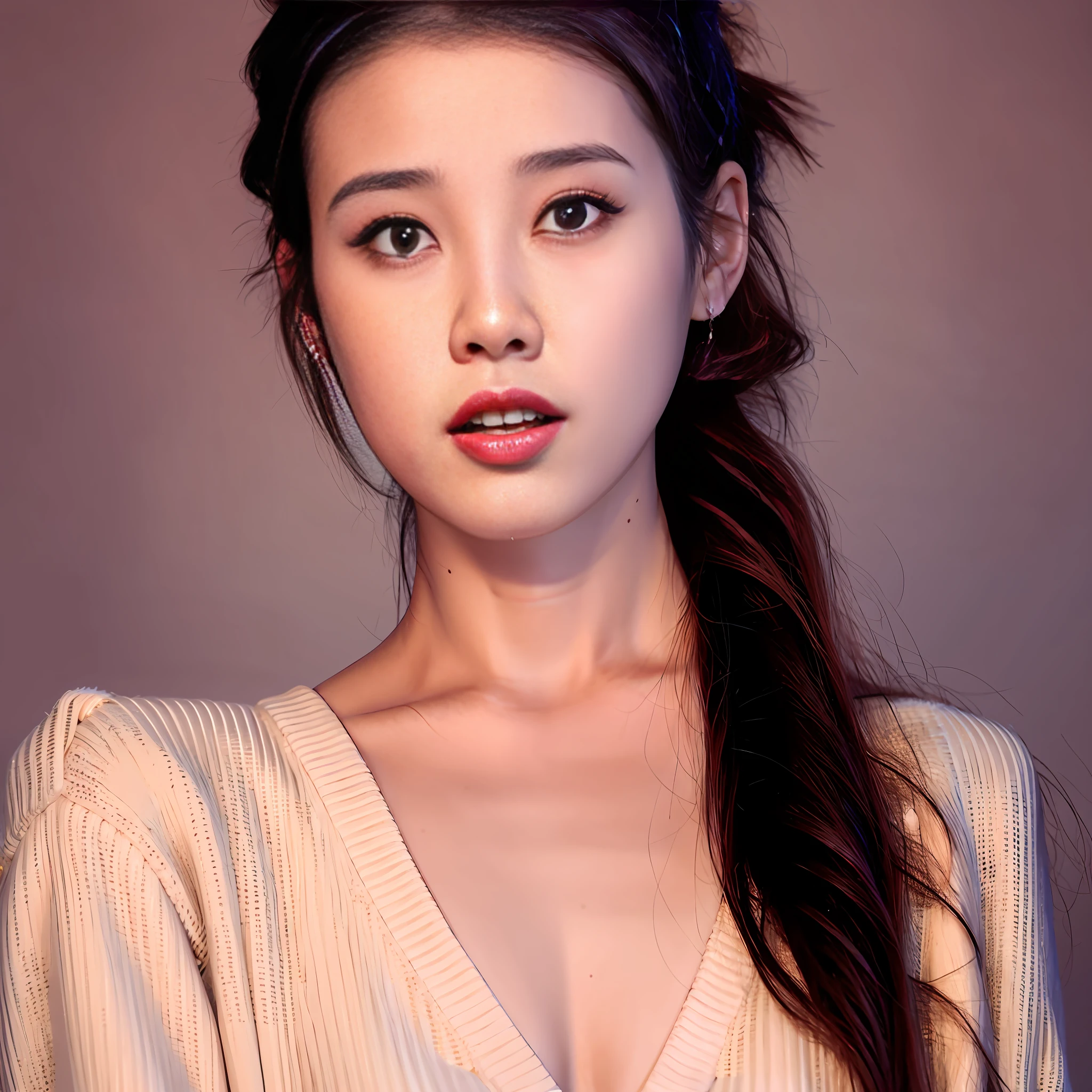 Best Quality, Ultra High Resolution, (Realistic:1.4),1girl,Korean Idol,iu,IU,Dynamic Angle,Colorful and Clear Focus,Soft Lighting,Intricate Details,Cinnamatic Lighting,Realistic Skin,8K,