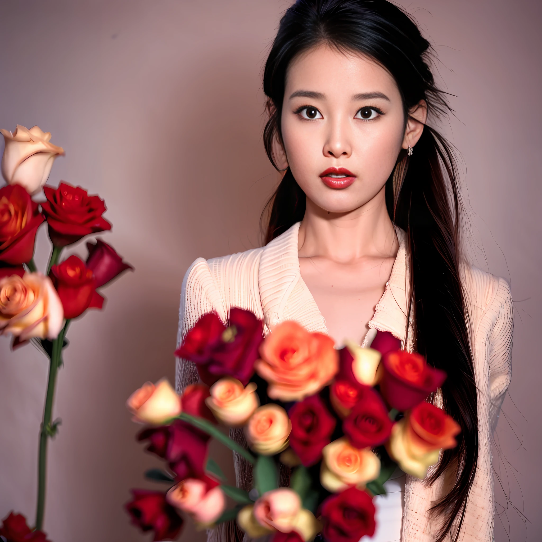 Best Quality, Ultra High Resolution, (Realistic:1.4),1girl,Korean Idol,iu,IU,Dynamic Angle,Colorful and Clear Focus,Soft Lighting,Intricate Details,Cinnamatic Lighting,Realistic Skin,8K,