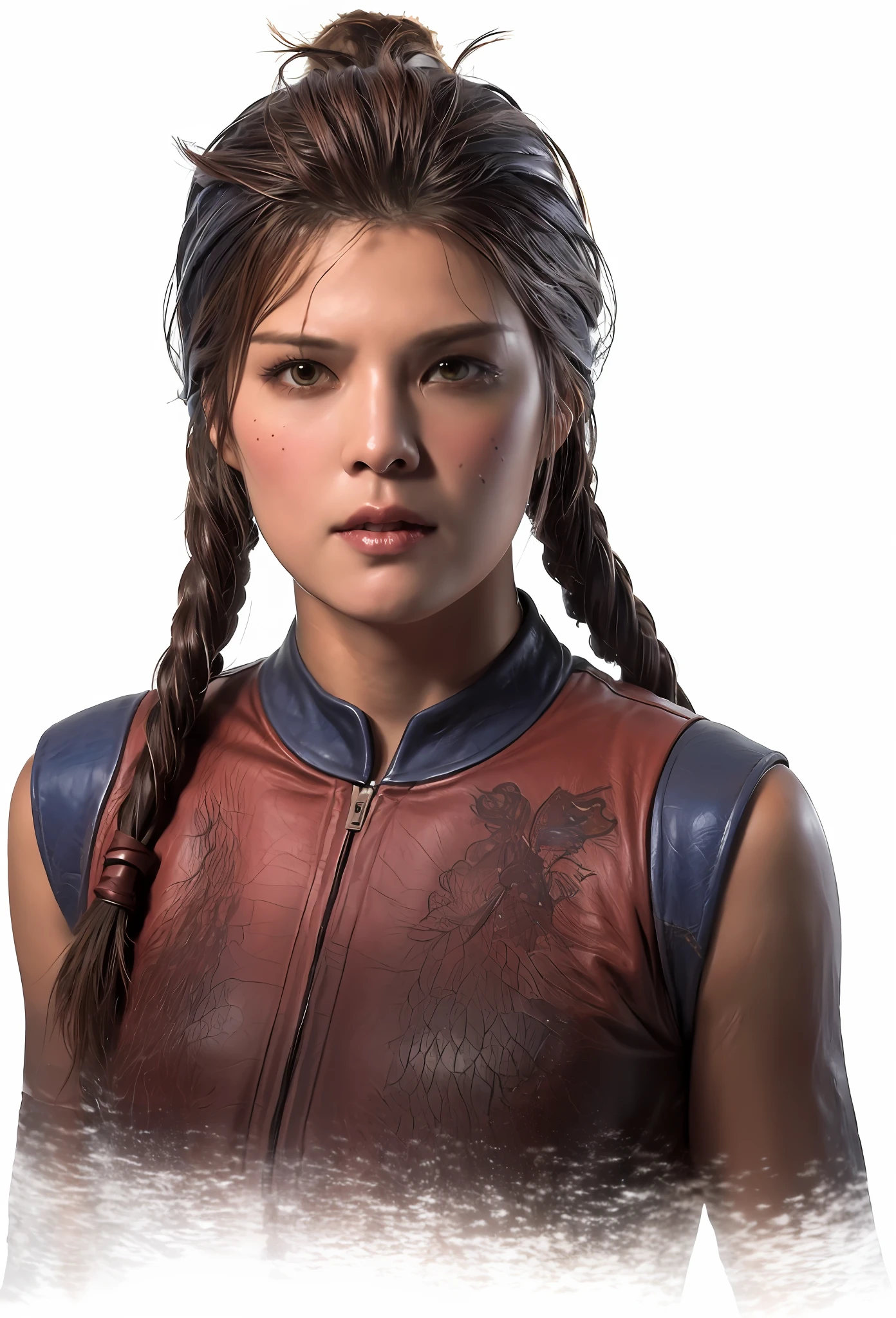 (
(8k:1.27), best quality, masterpiece, ultra highres:1.2) Photo of Pretty Japanese woman
(beautiful:1.1) (sci-fi warrior woman:1.1) space soldier, (beanie:1.61) (leather jacket:1.21) intricate elegant, fantasy, detailed, ometric by greg rutkowski and alphonse mucha, gradient lighting
