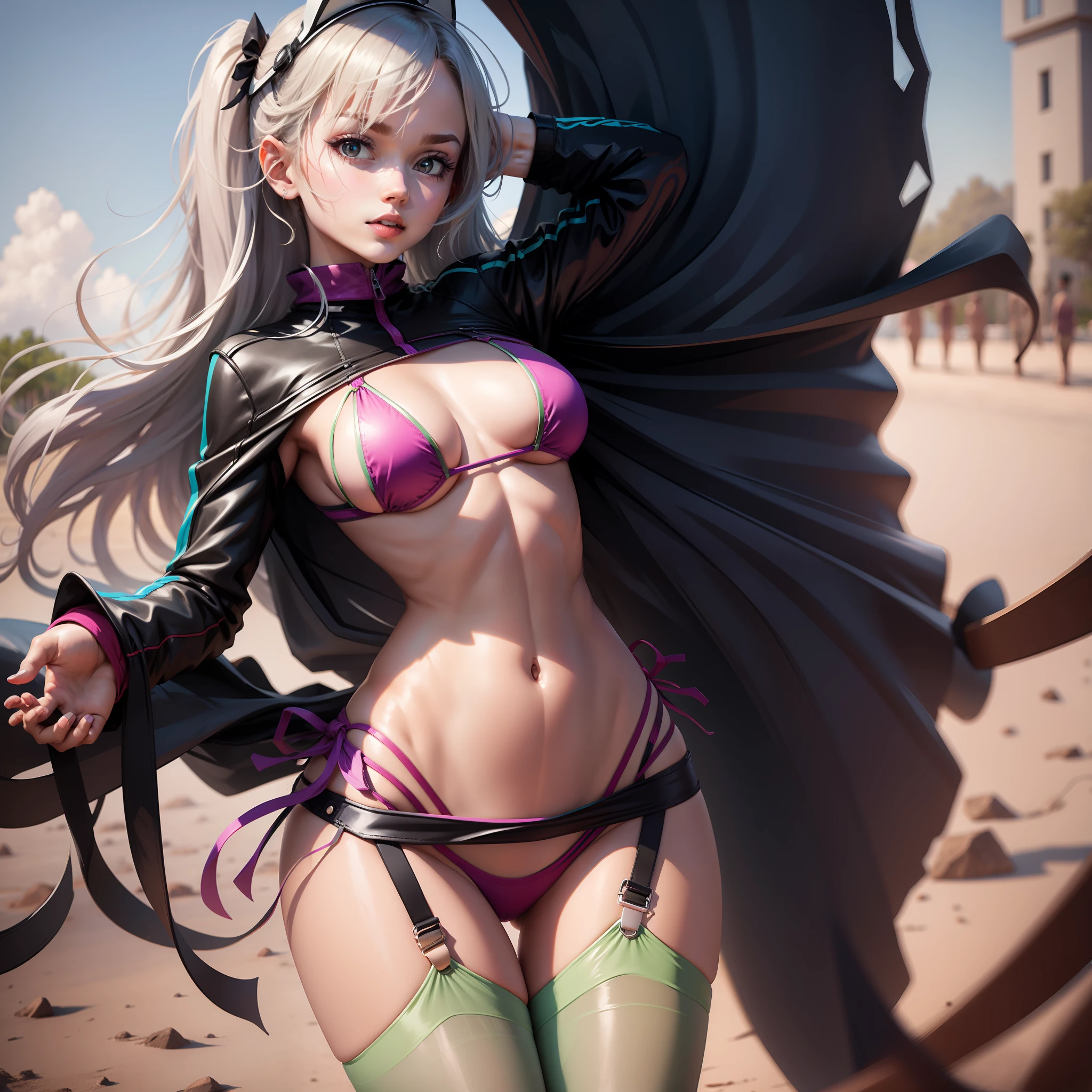 Ultra-thin bikini, full body