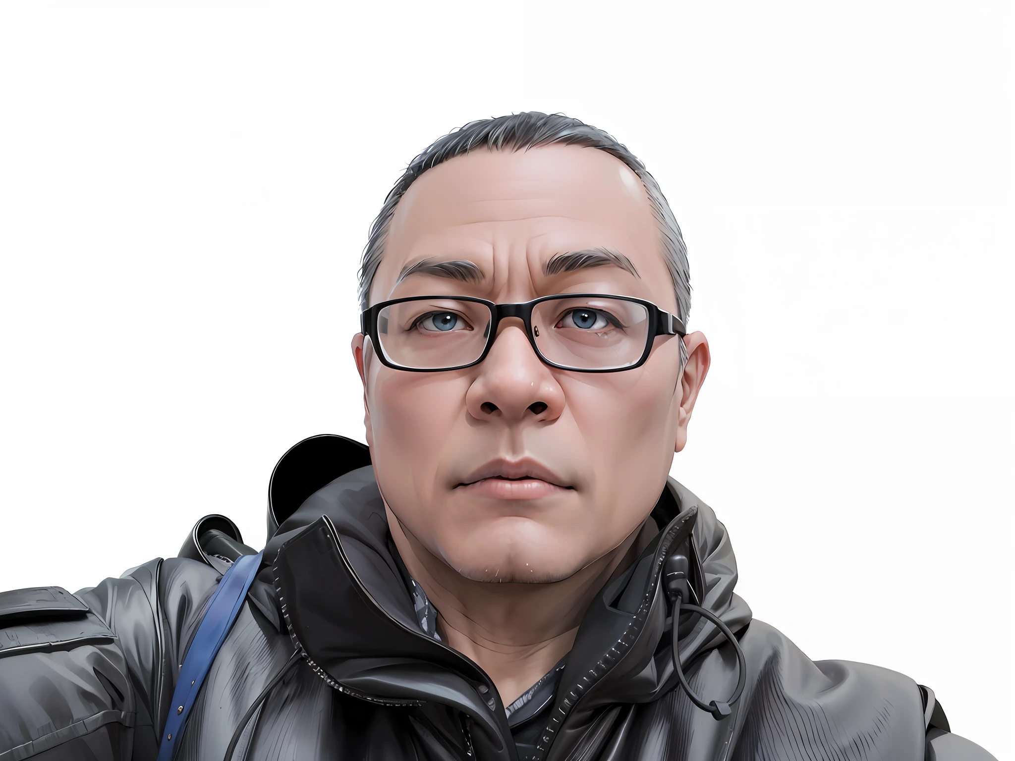 Young man with oriental face in leather hat, tiger, oriental face in formal suit, short black hair, silver glasses, digital painting, 3D character design by Mark Clairedon and Pixar and Hayao Miyazaki and Akira Toriyama, the illustration is a high-definition illustration in 4K resolution with very detailed facial features and cartoon-style visuals. Holding loud public speeches,