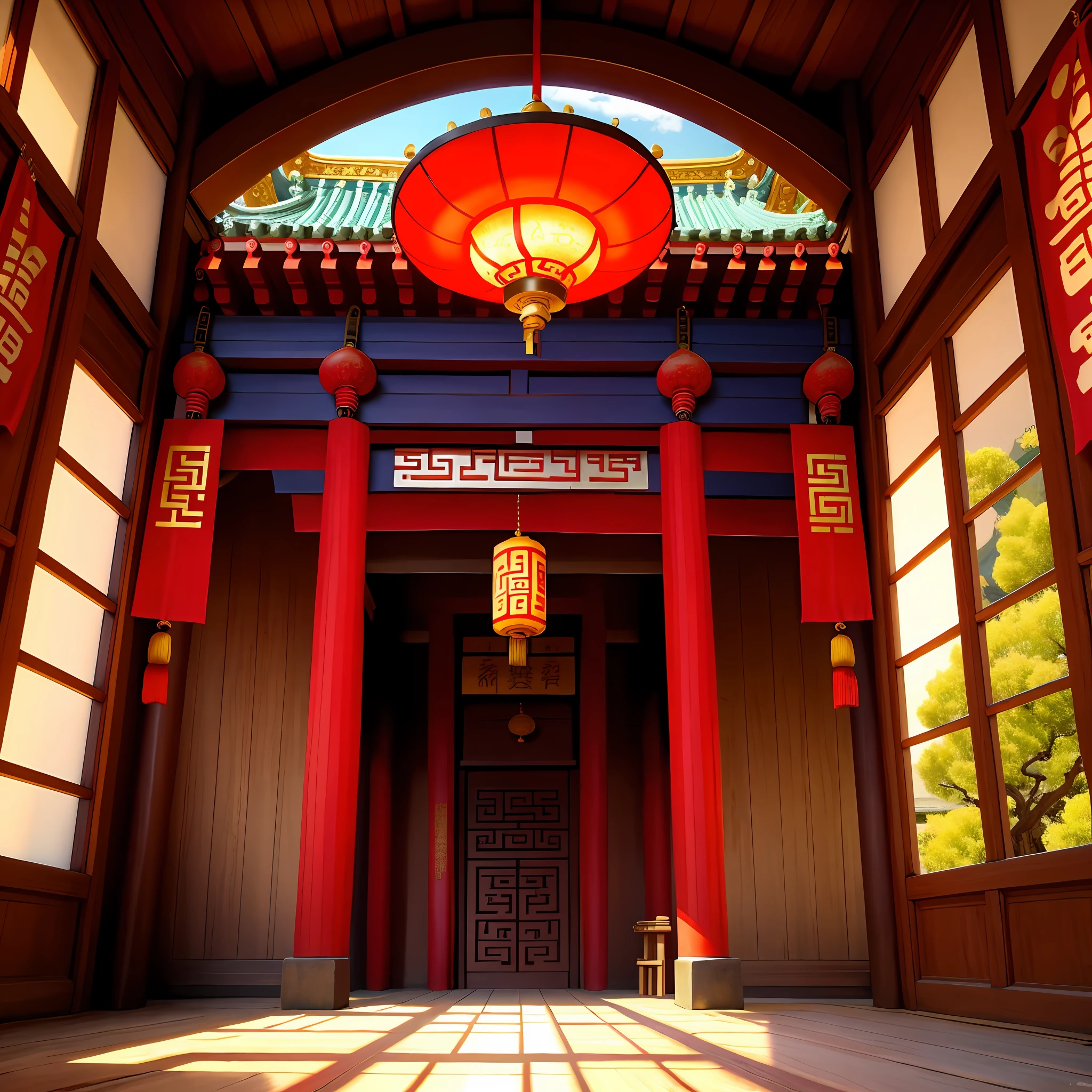 Ancient Chinese Temple, Monasterio