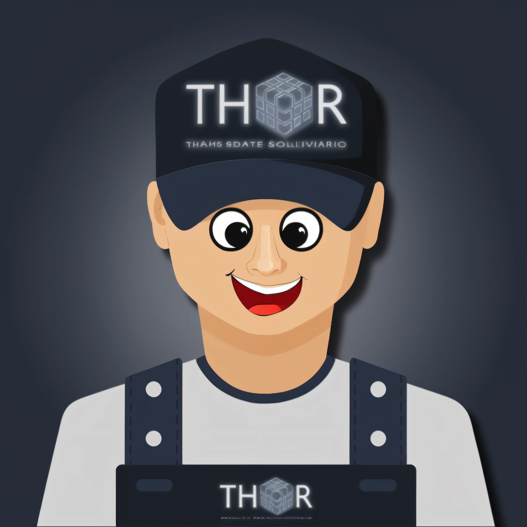 There is a man with a hat, Thor Solutions, Thot, Black Thor, Avatar for website
