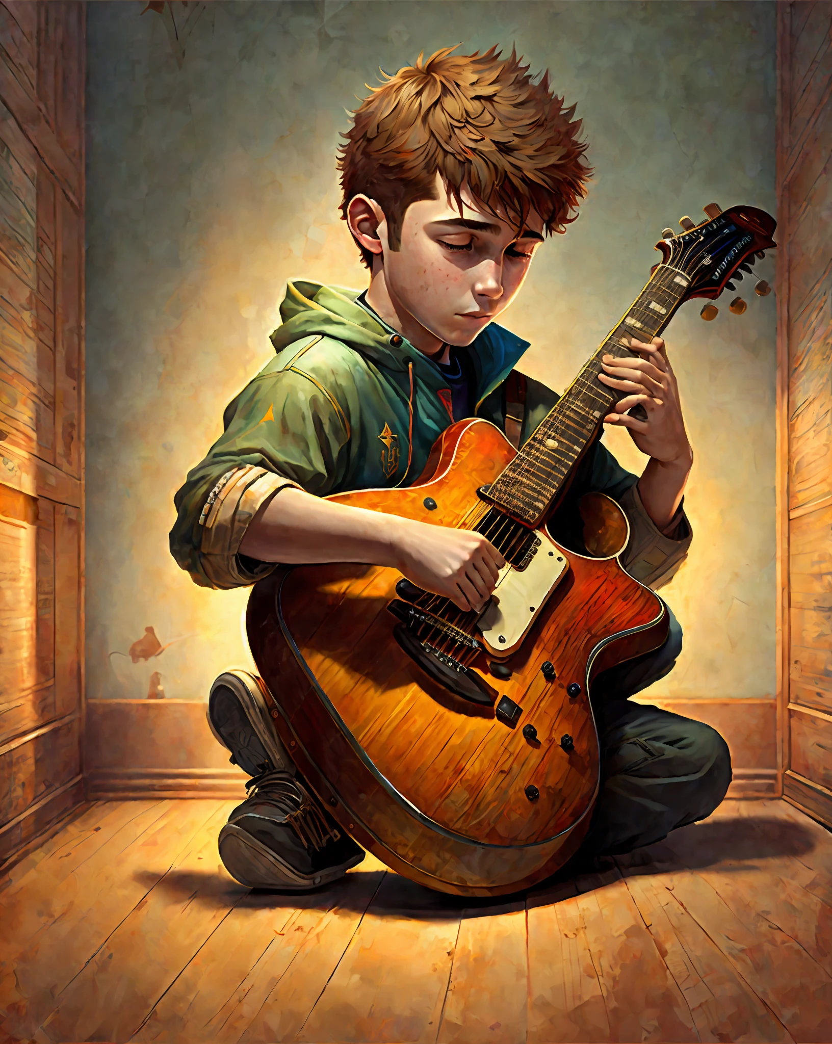 -Yeld Bolaying Guitar, ArtStation Hall of Fame Gallery, Editors' Choice,