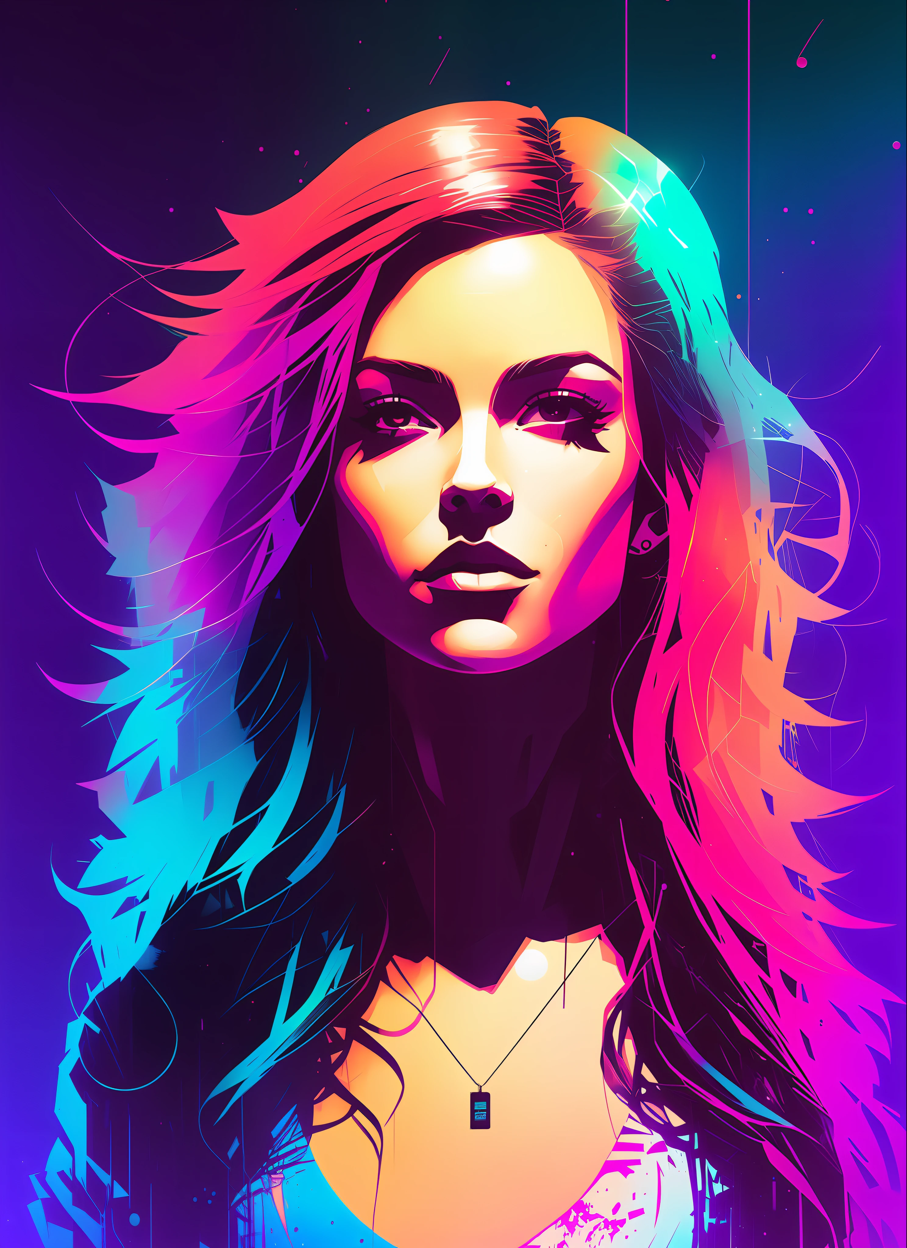 snthwve style nvinkpunk beautiful urban witch, (hallucinating colorful soap bubbles), by jeremy mann, by sandra chevrier, by dave mckean and richard avedon and maciej kuciara, punk rock, high detailed, 8k