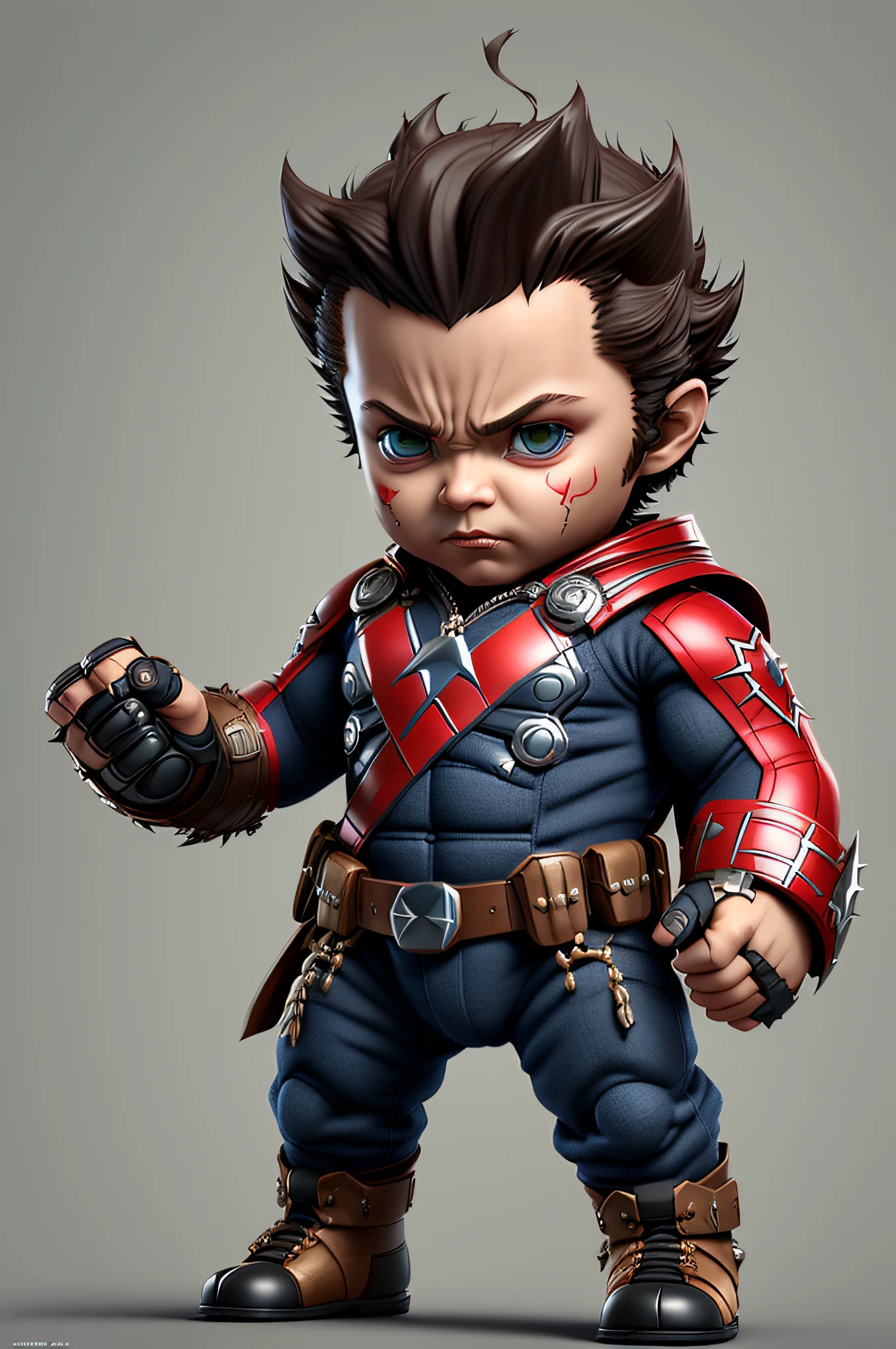 (CBZBB:1.25), wolverine, ArtStation, CGI_Animation,