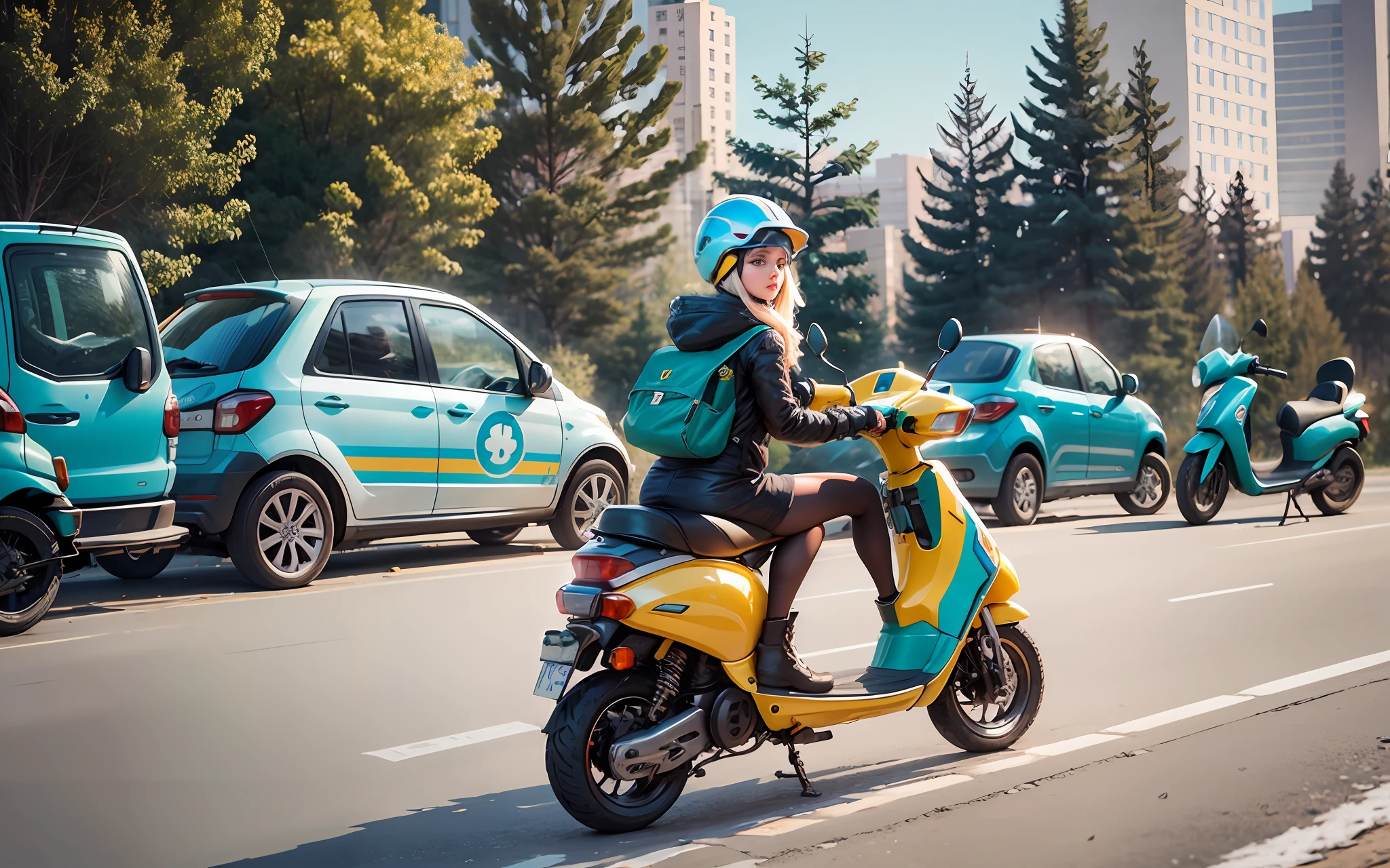 Ksenia Erdman: In Kazakhstan, scooters are less emergency than bicycles --auto --s2