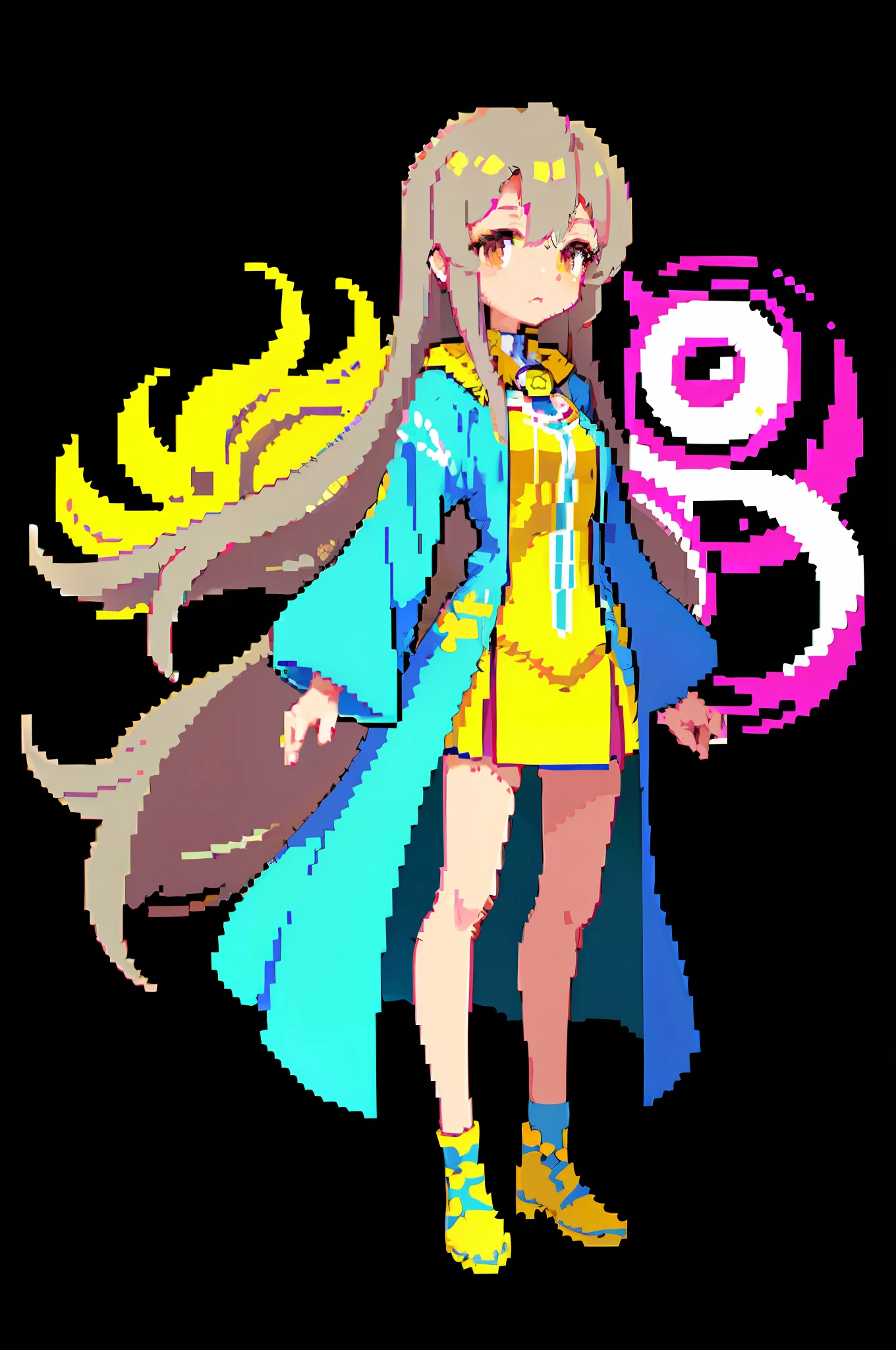 (masterpiece, superior quality, best quality), pixel, pixel art, oyamamahiro, full body,